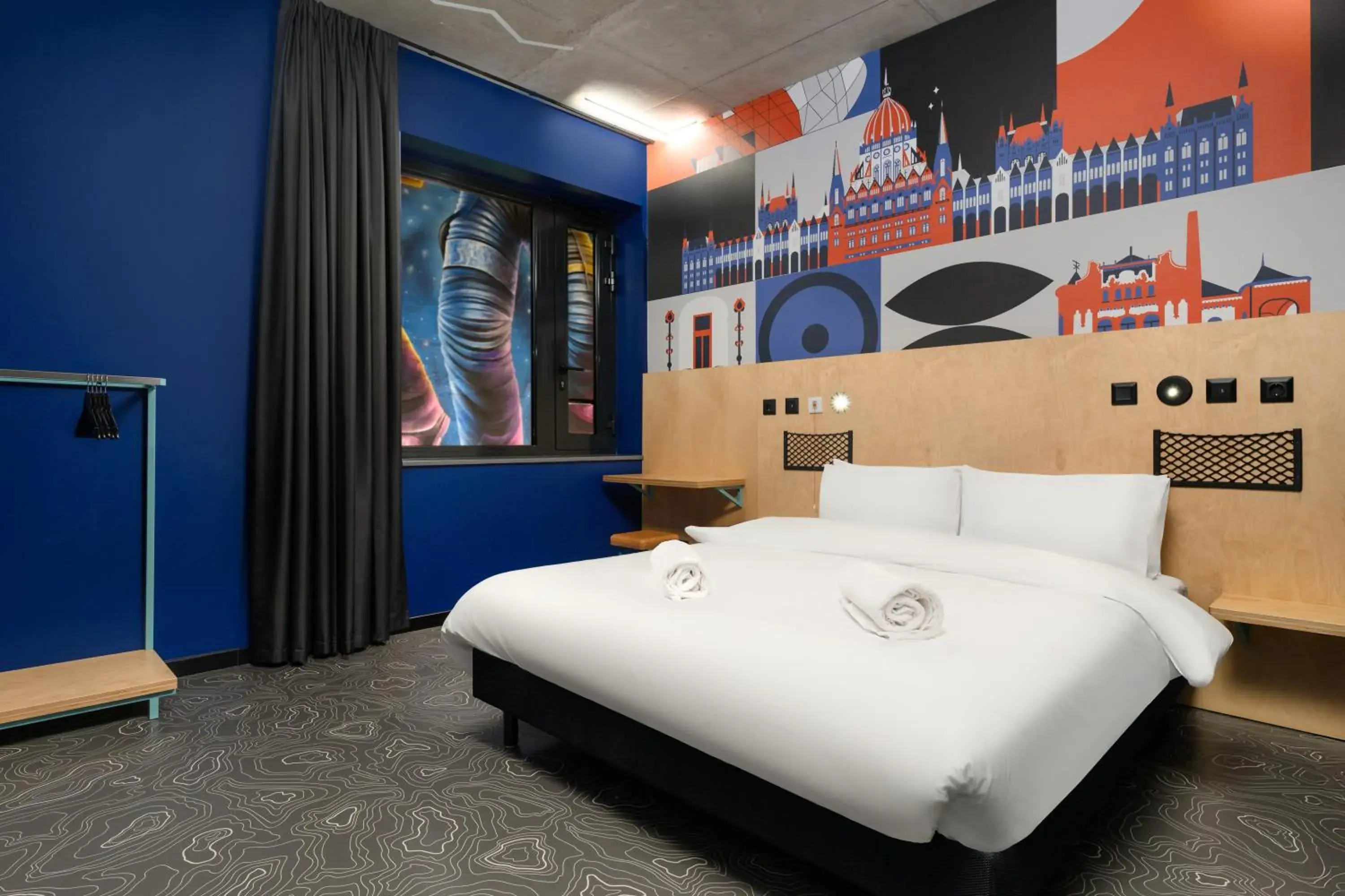 Double Room - Mobility Accessible in JO&JOE Budapest Double Room - Mobility Accessible in JO&JOE Budapest