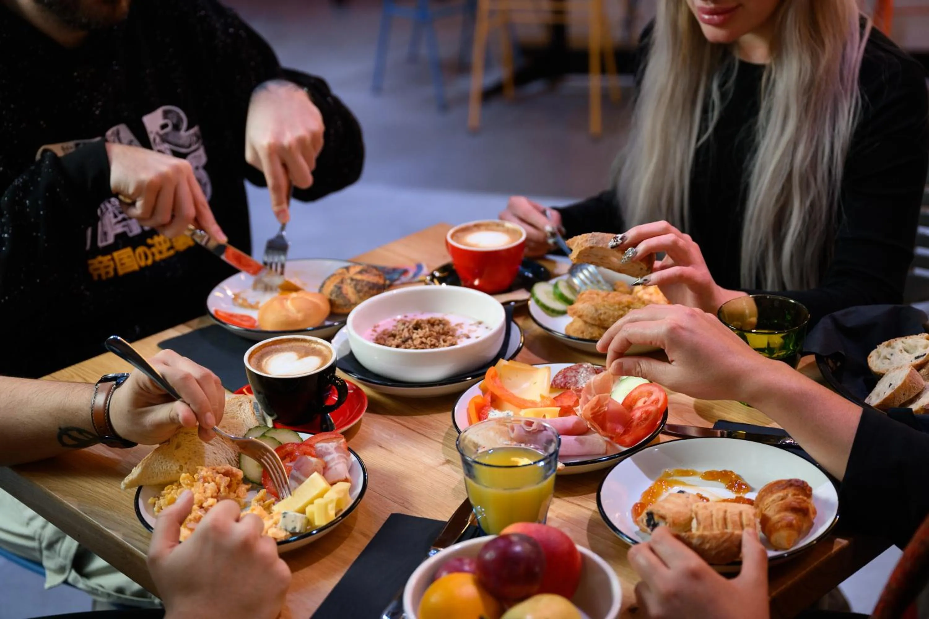 Breakfast in JO&JOE Budapest