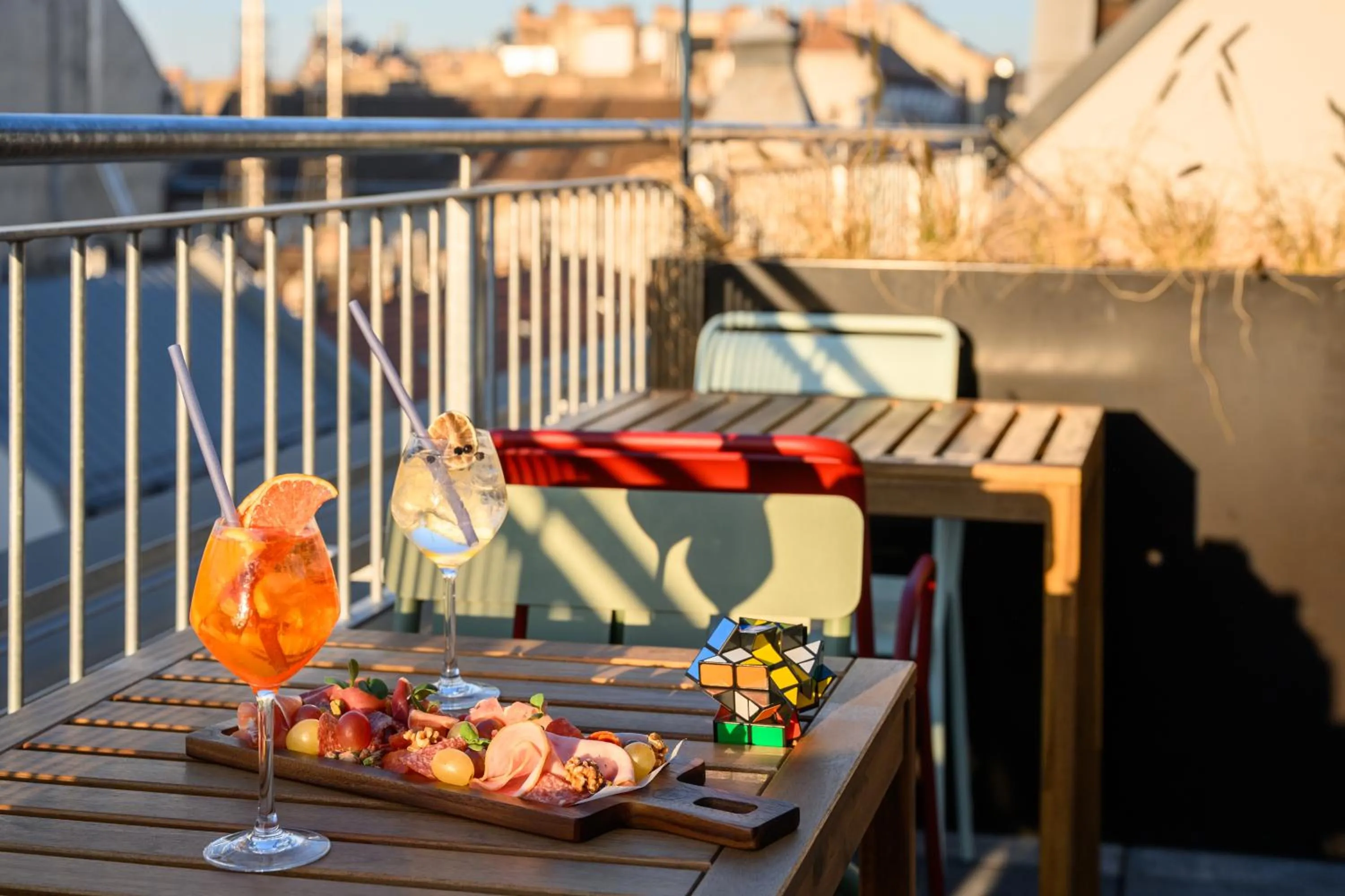 Balcony/Terrace in JO&JOE Budapest