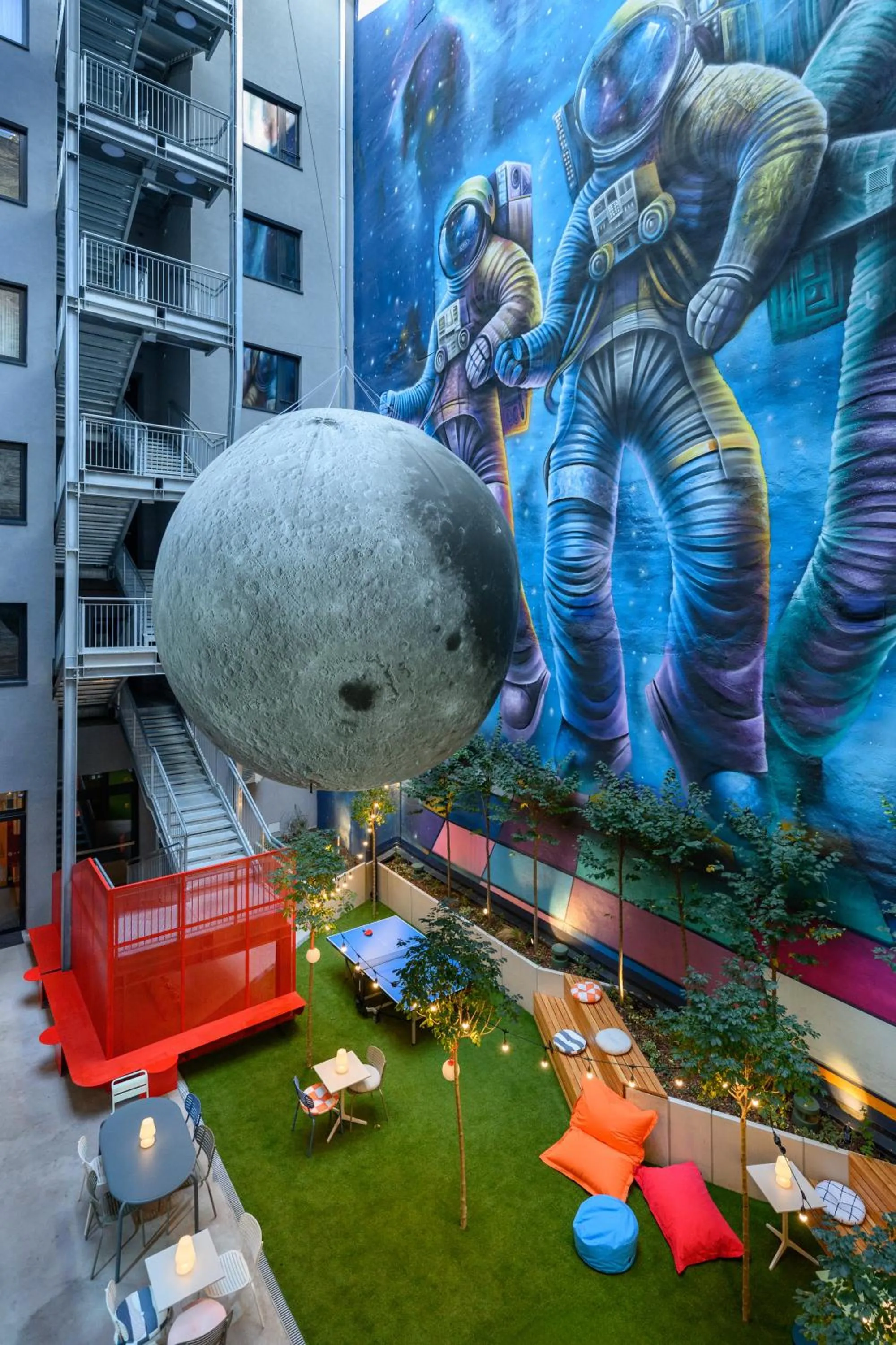 Patio in JO&JOE Budapest