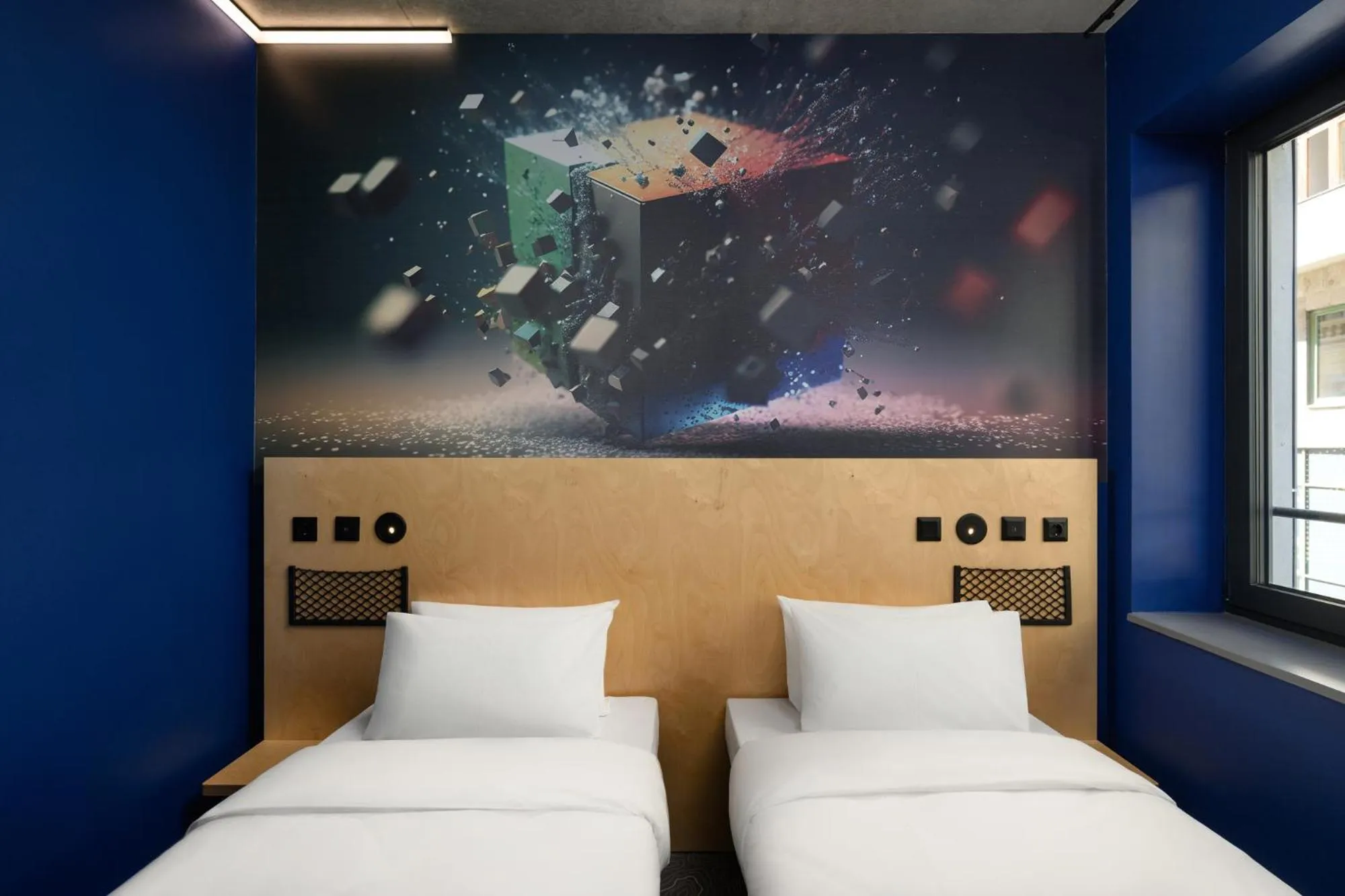 Bed in JO&JOE Budapest