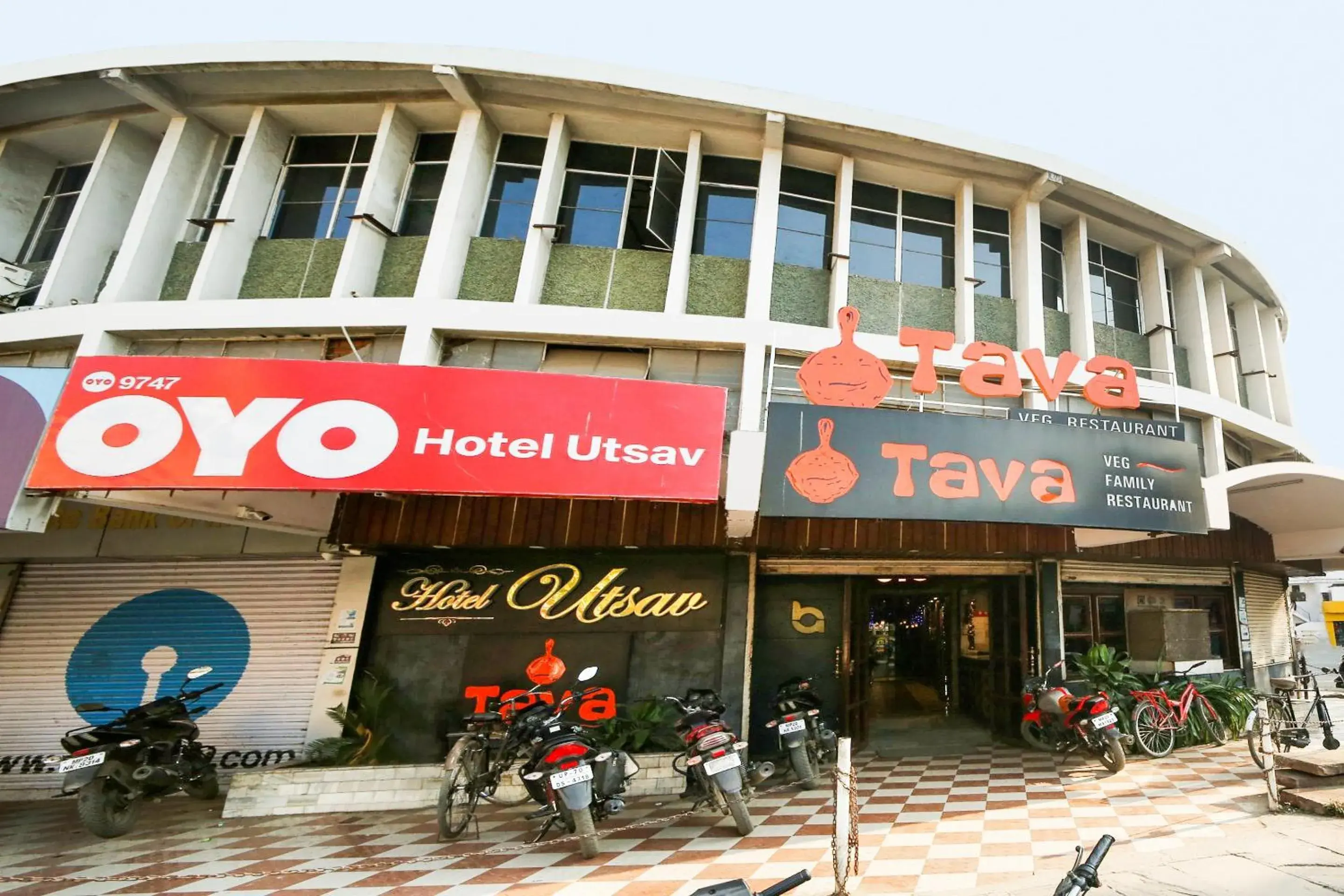 Property building in Hotel Utsav Property building in Hotel Utsav