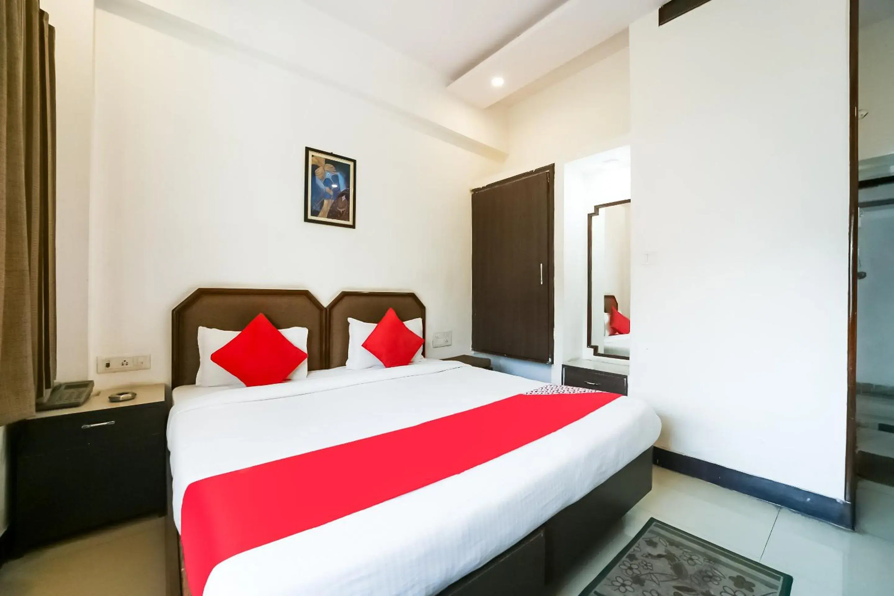 Bedroom, Bed in Hotel Utsav Bedroom, Bed in Hotel Utsav