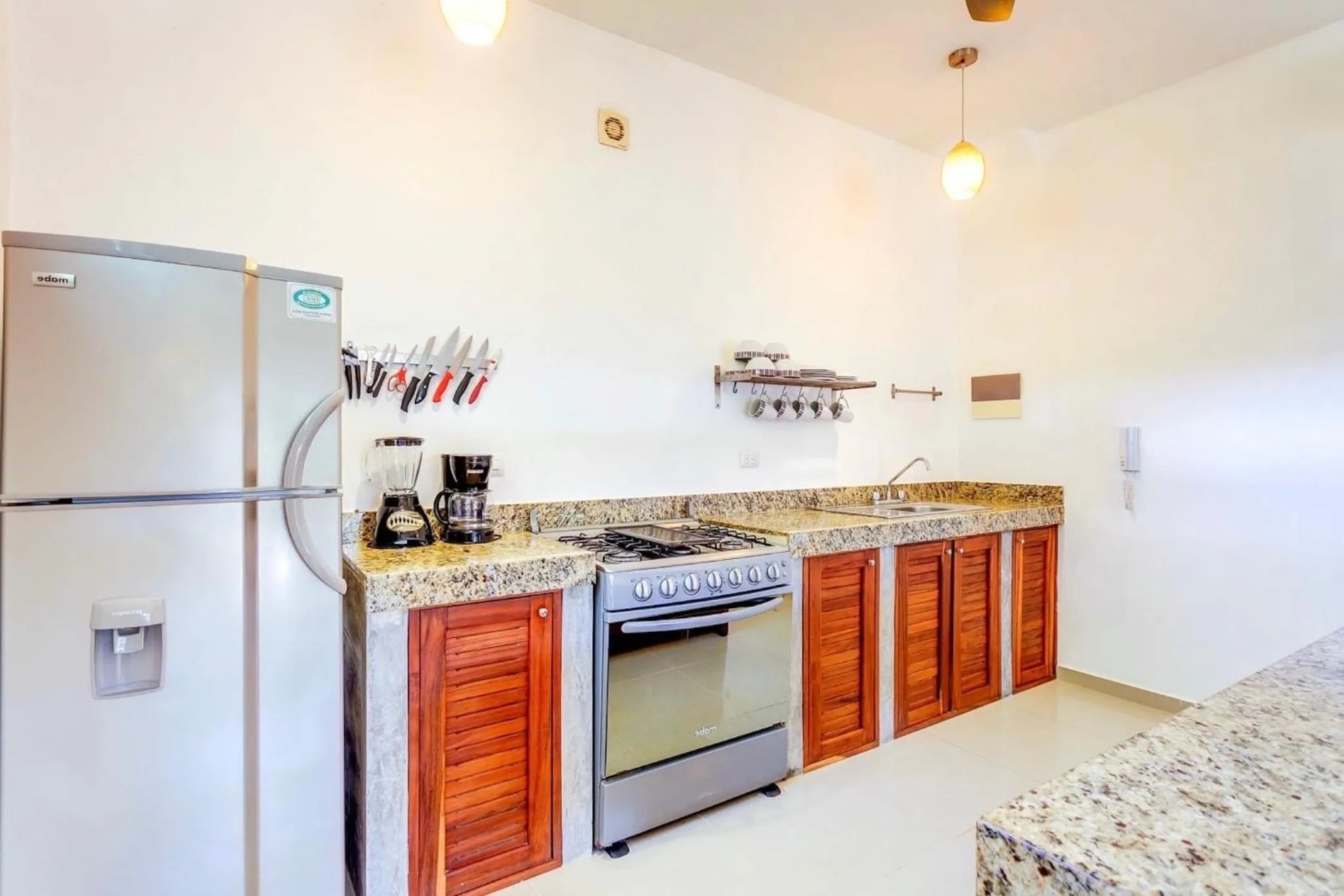 stove in Stay in the Heart of Tulum - best location in Town