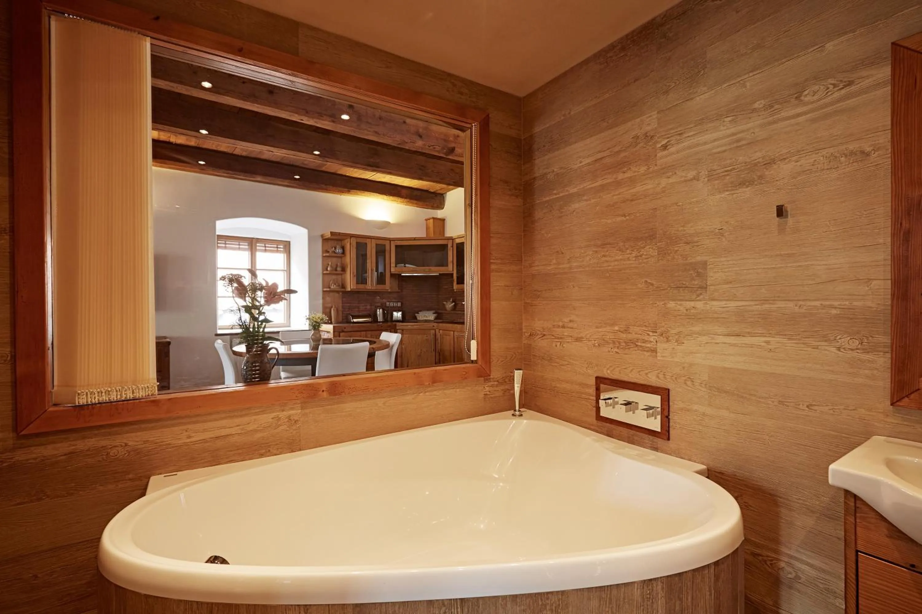 Bathroom in Mill Apartments