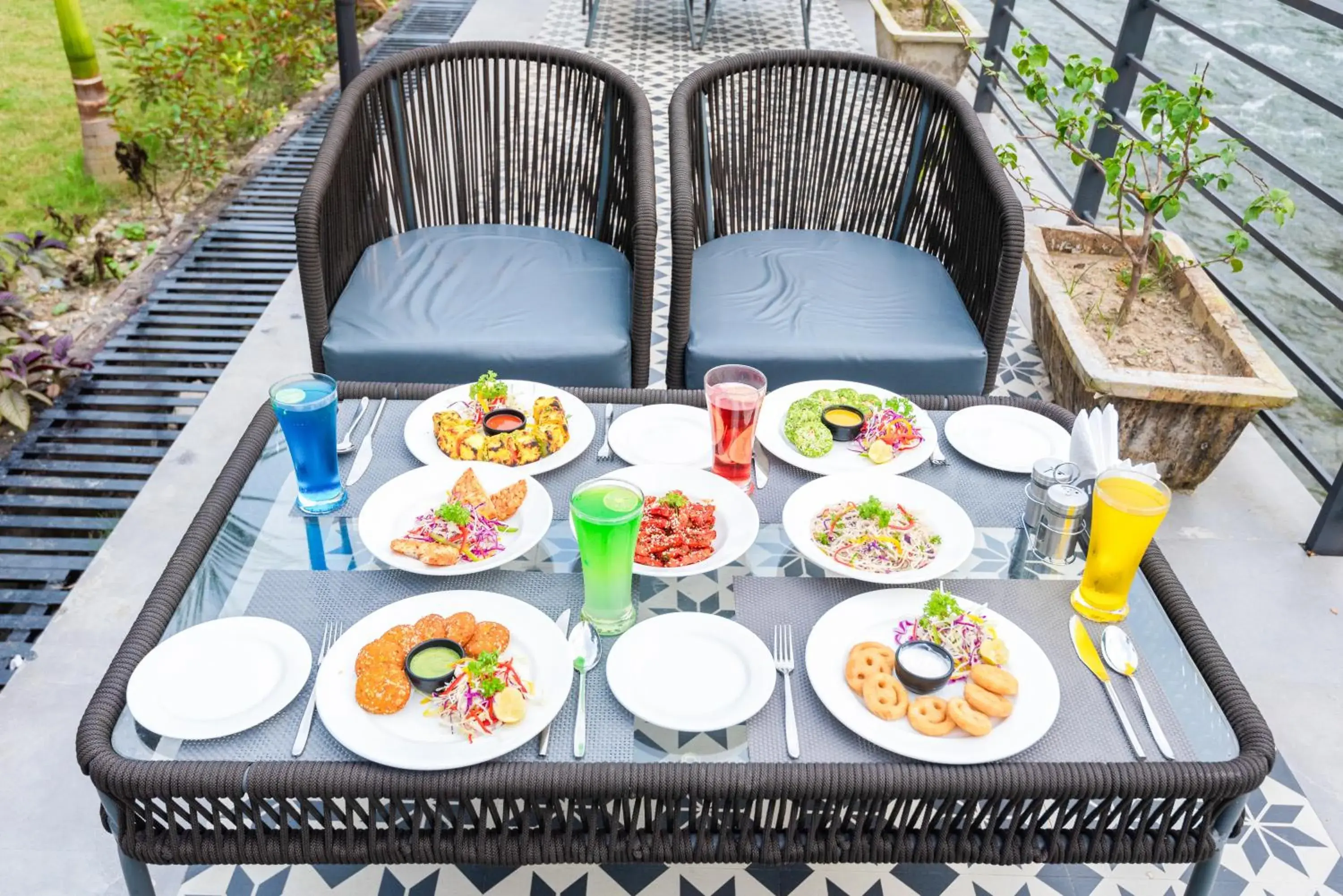 Property building in DLS Divine River Resort and Spa, Rishikesh Property building in DLS Divine River Resort and Spa, Rishikesh