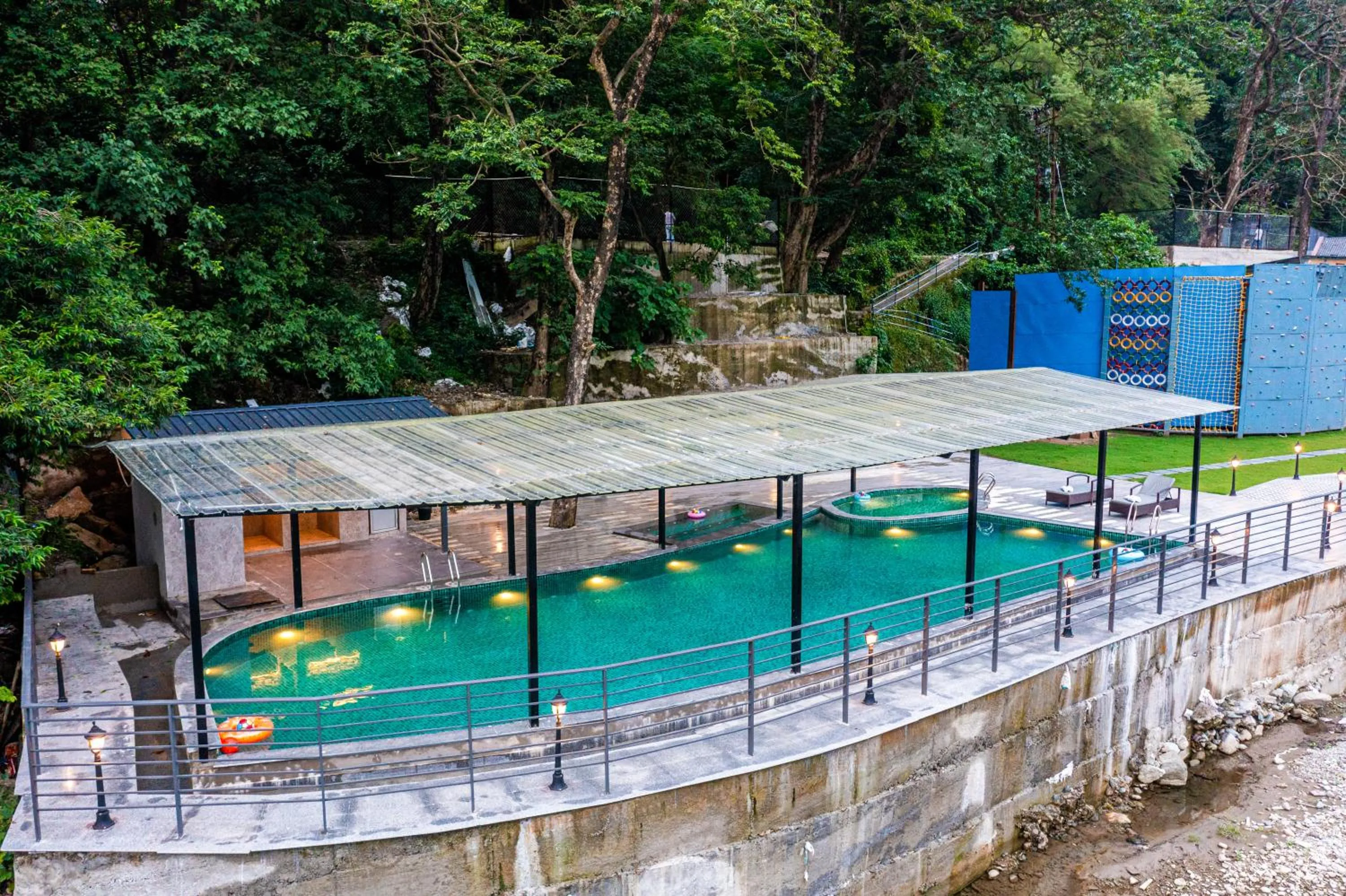 Property building in DLS Divine River Resort and Spa, Rishikesh