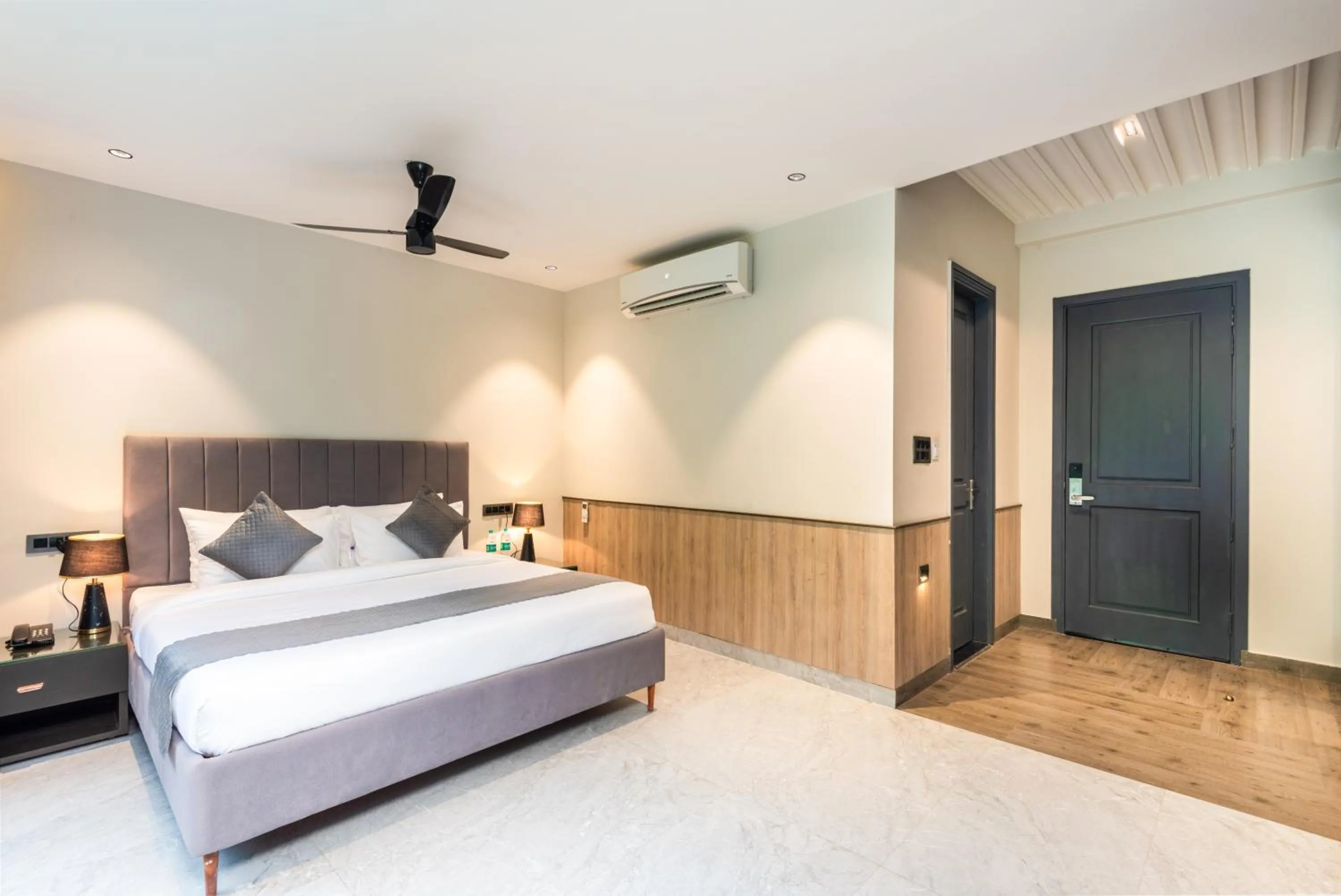 Property building, Bed in DLS Divine River Resort and Spa, Rishikesh