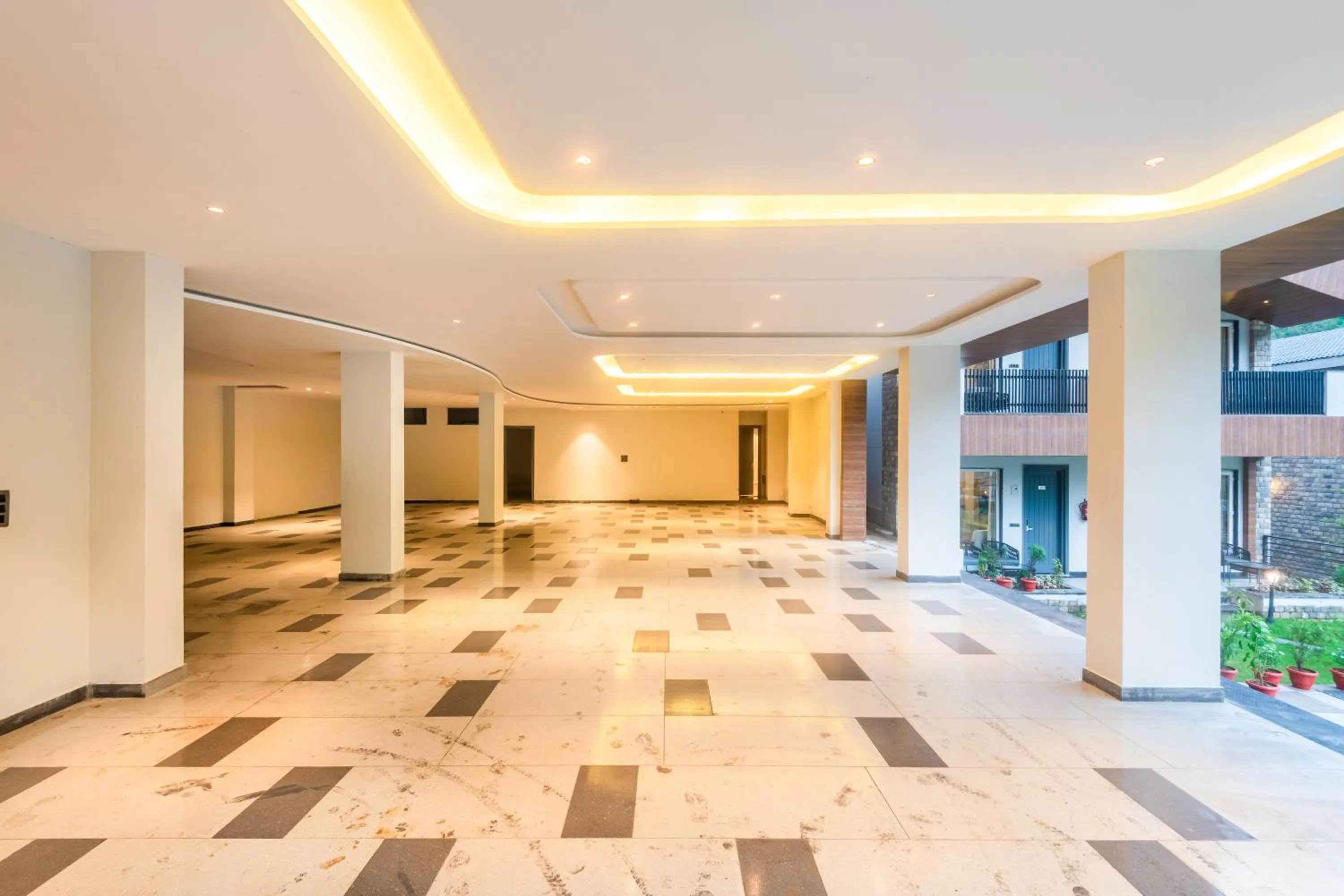 Parking in DLS Divine River Resort and Spa, Rishikesh