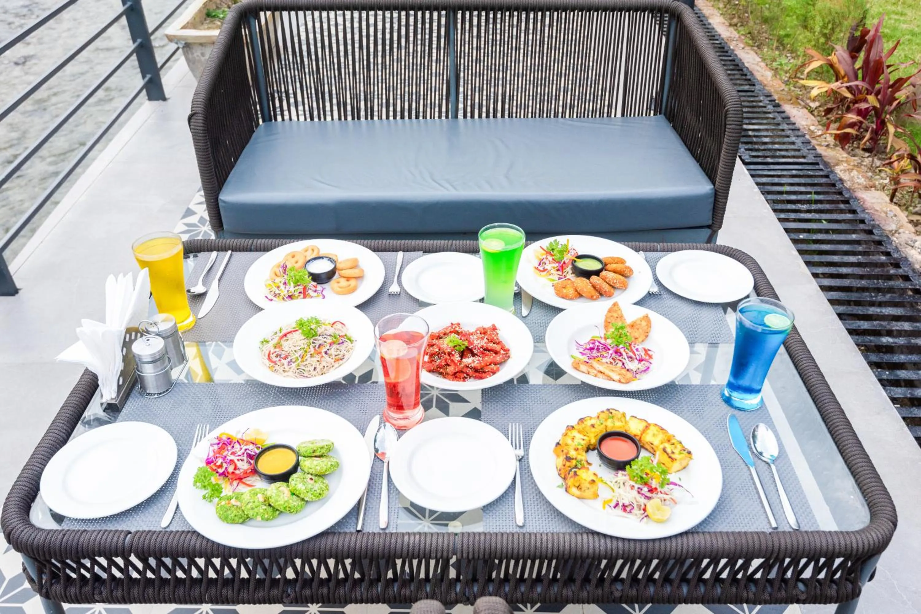 Property building in DLS Divine River Resort and Spa, Rishikesh