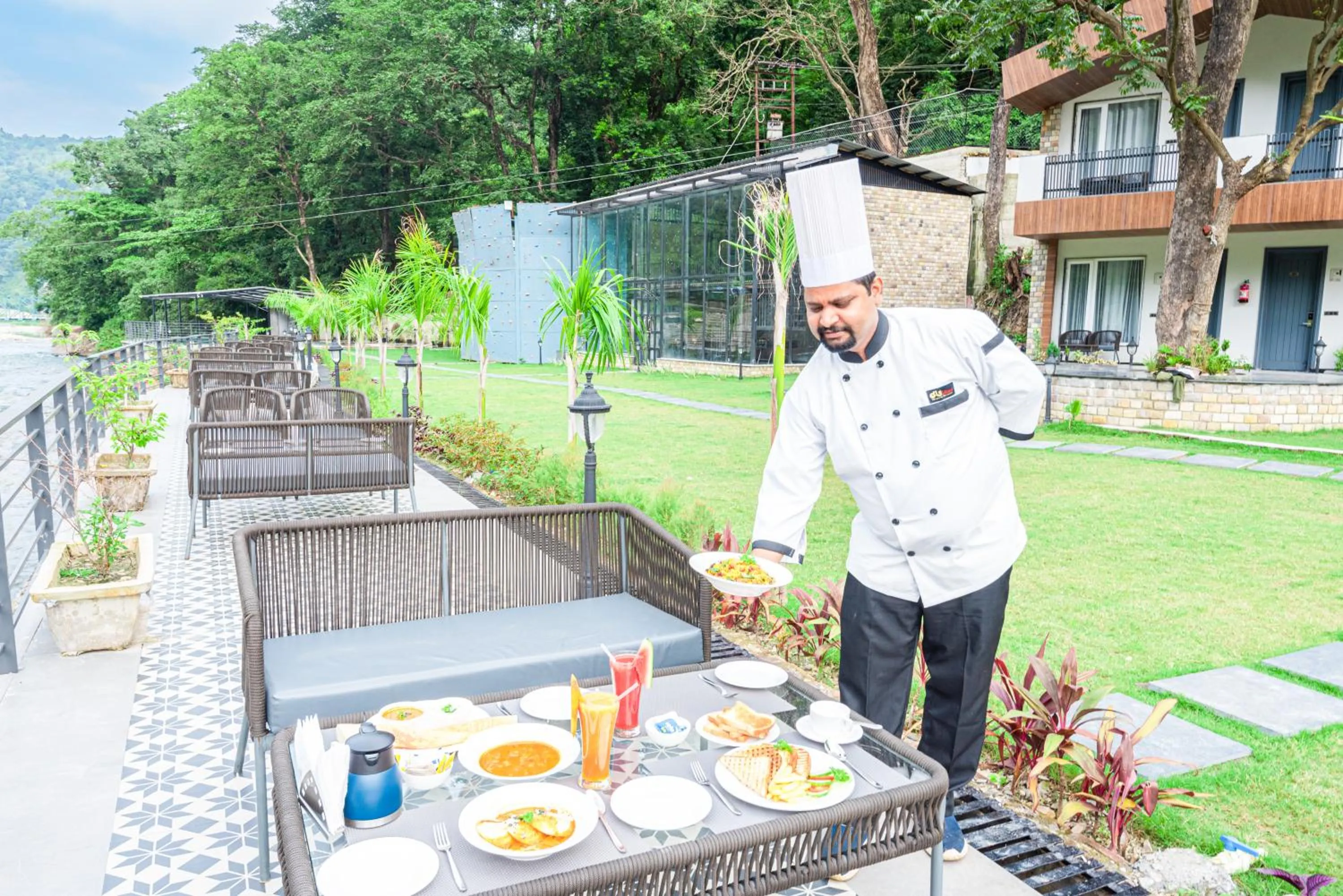 Property building in DLS Divine River Resort and Spa, Rishikesh