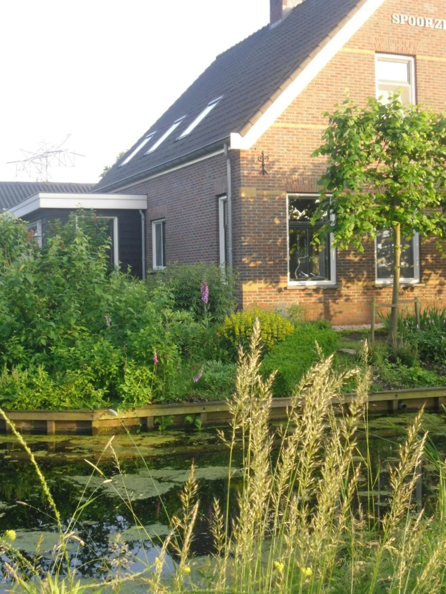 Property building in Bed and breakfast Hoeve Spoorzicht