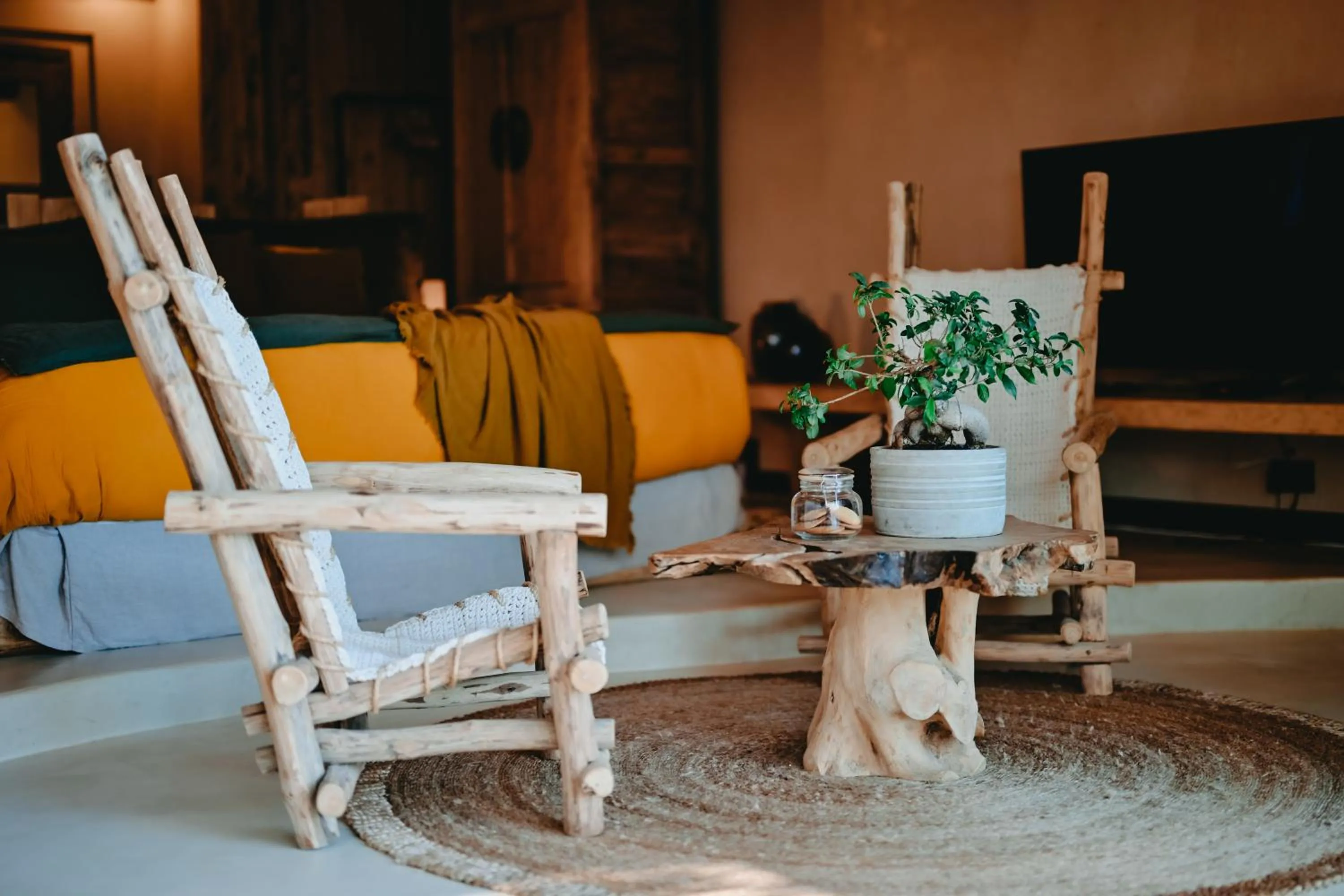 Living room in Lagnonu
