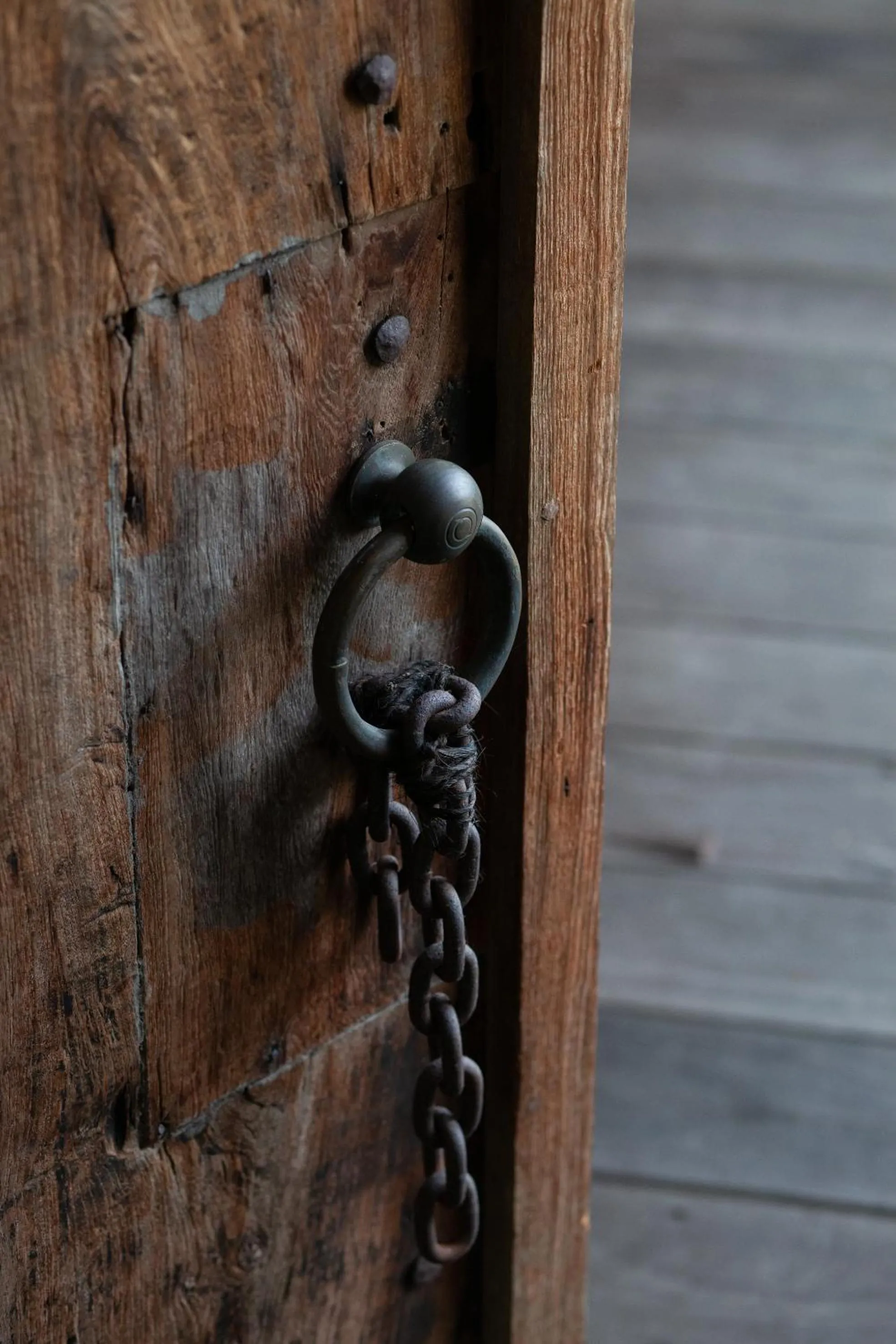 Decorative detail in Rumah Hujan