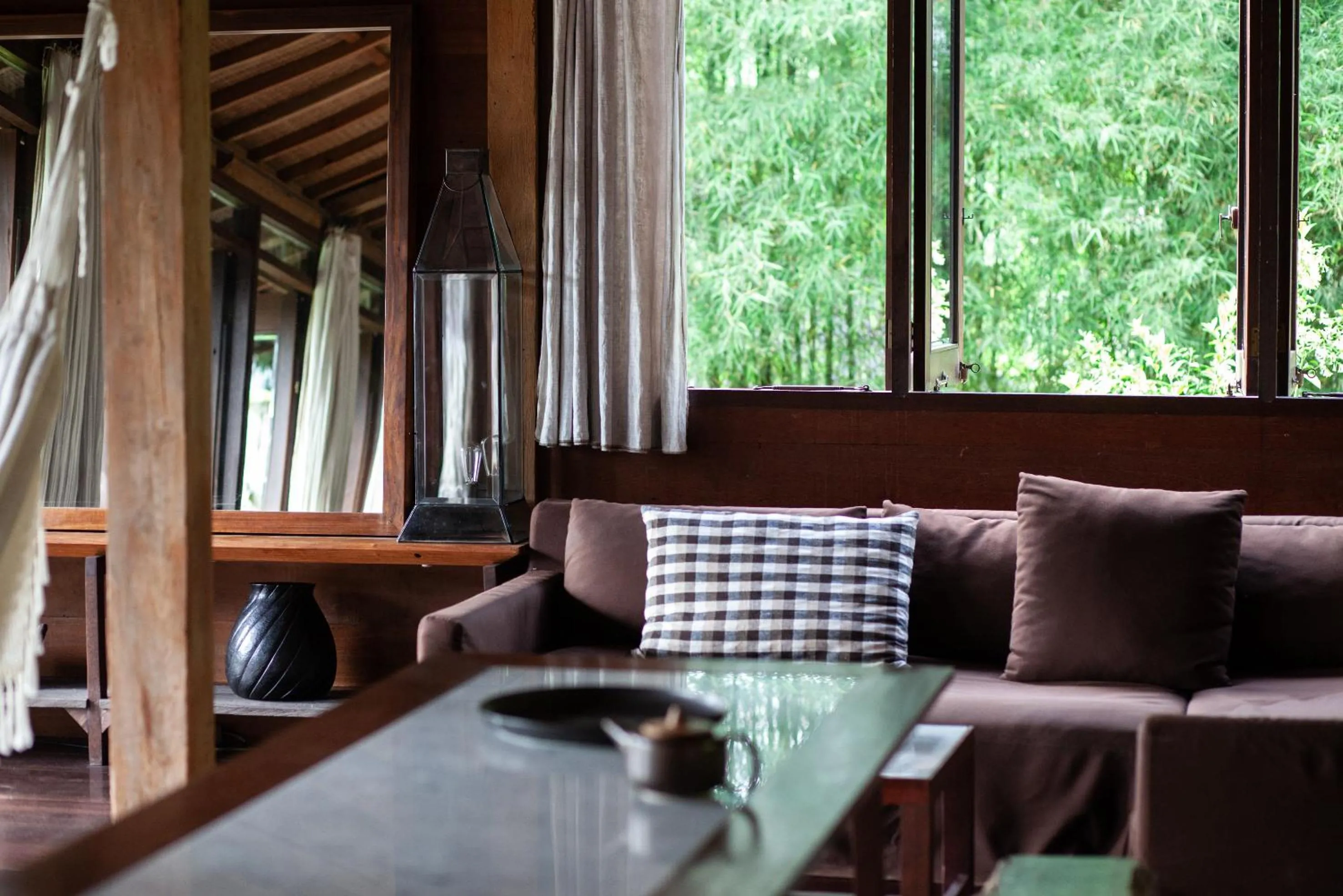 Living room in Rumah Hujan