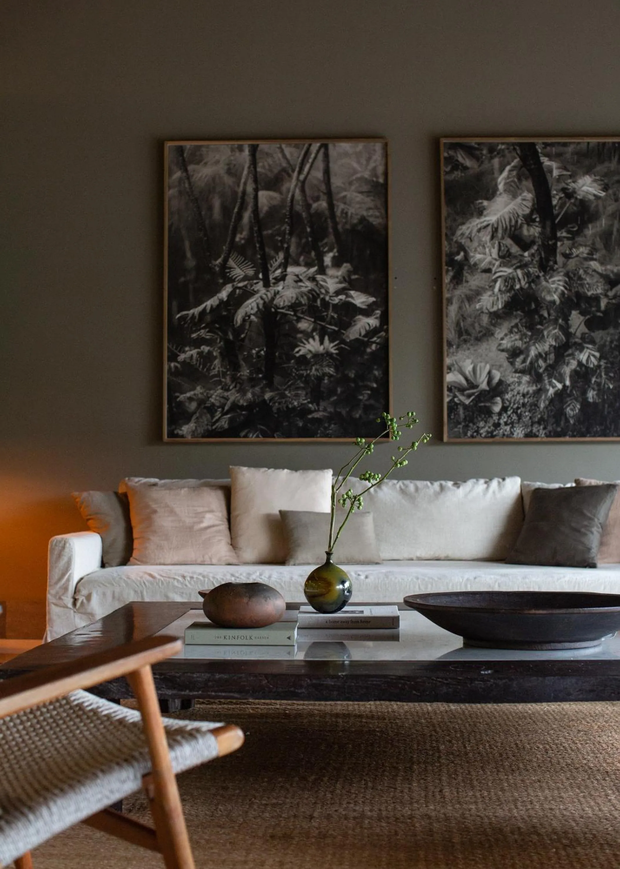 Living room in Rumah Hujan