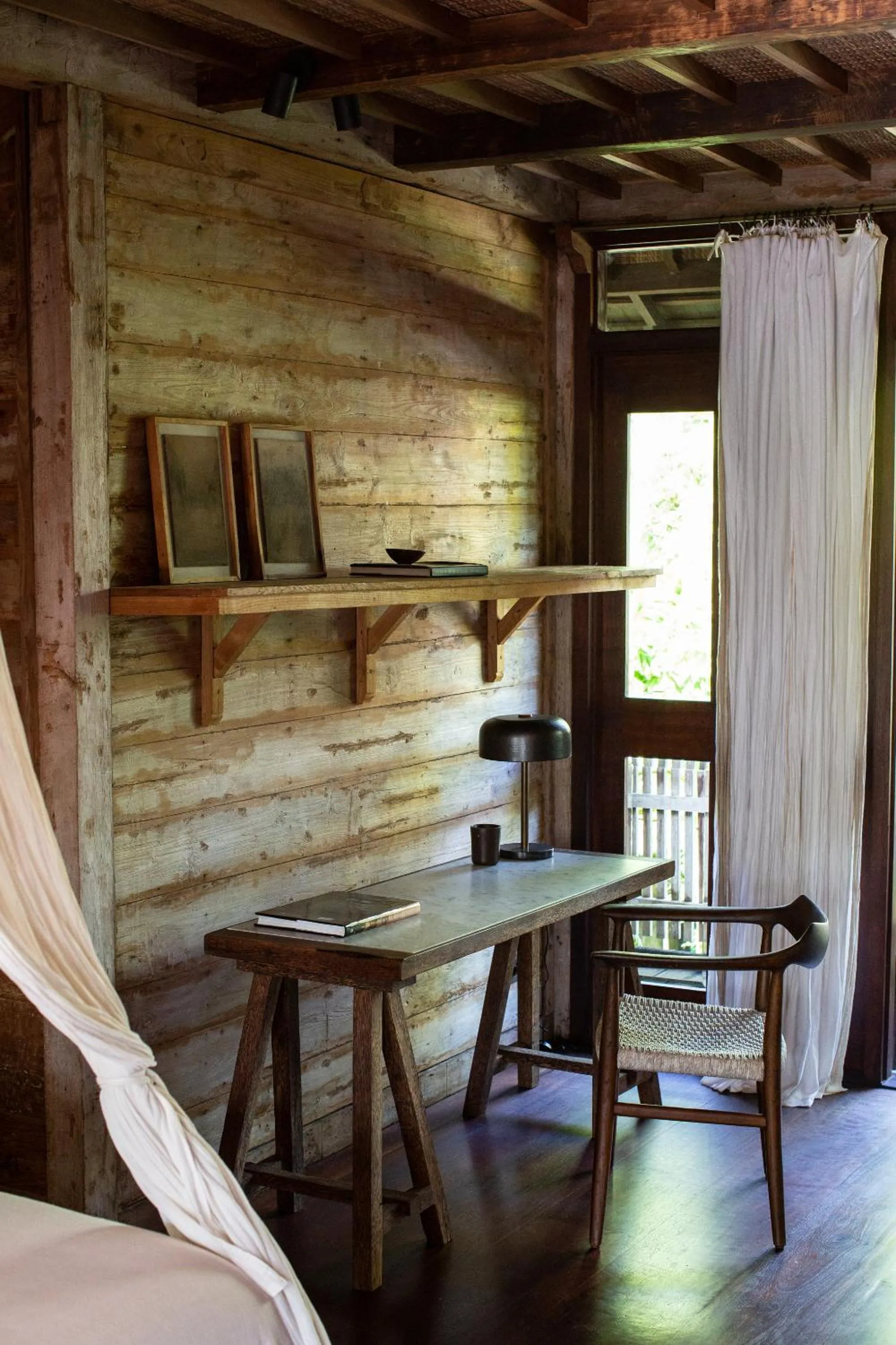 Seating area in Rumah Hujan