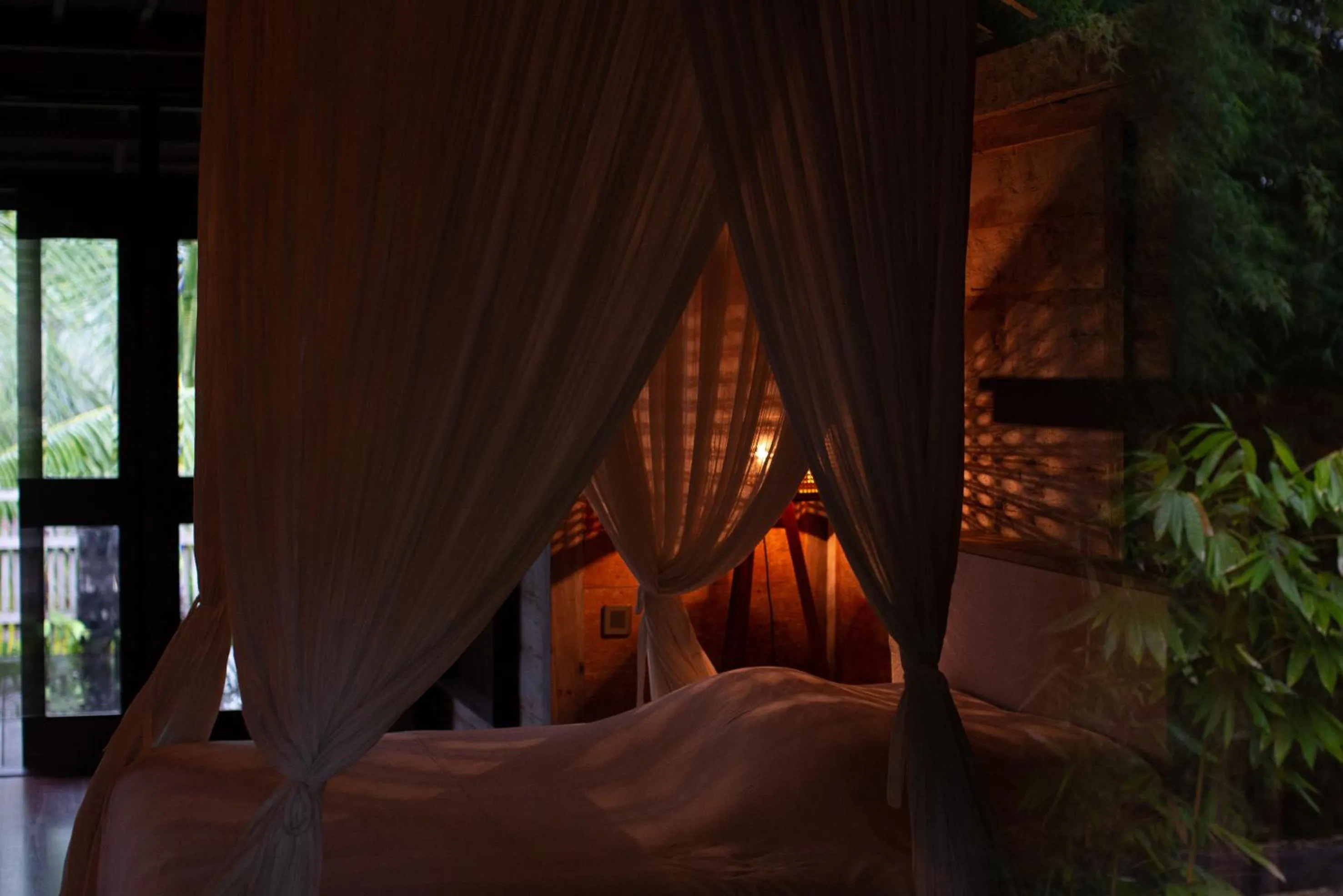 Bedroom, Bed in Rumah Hujan