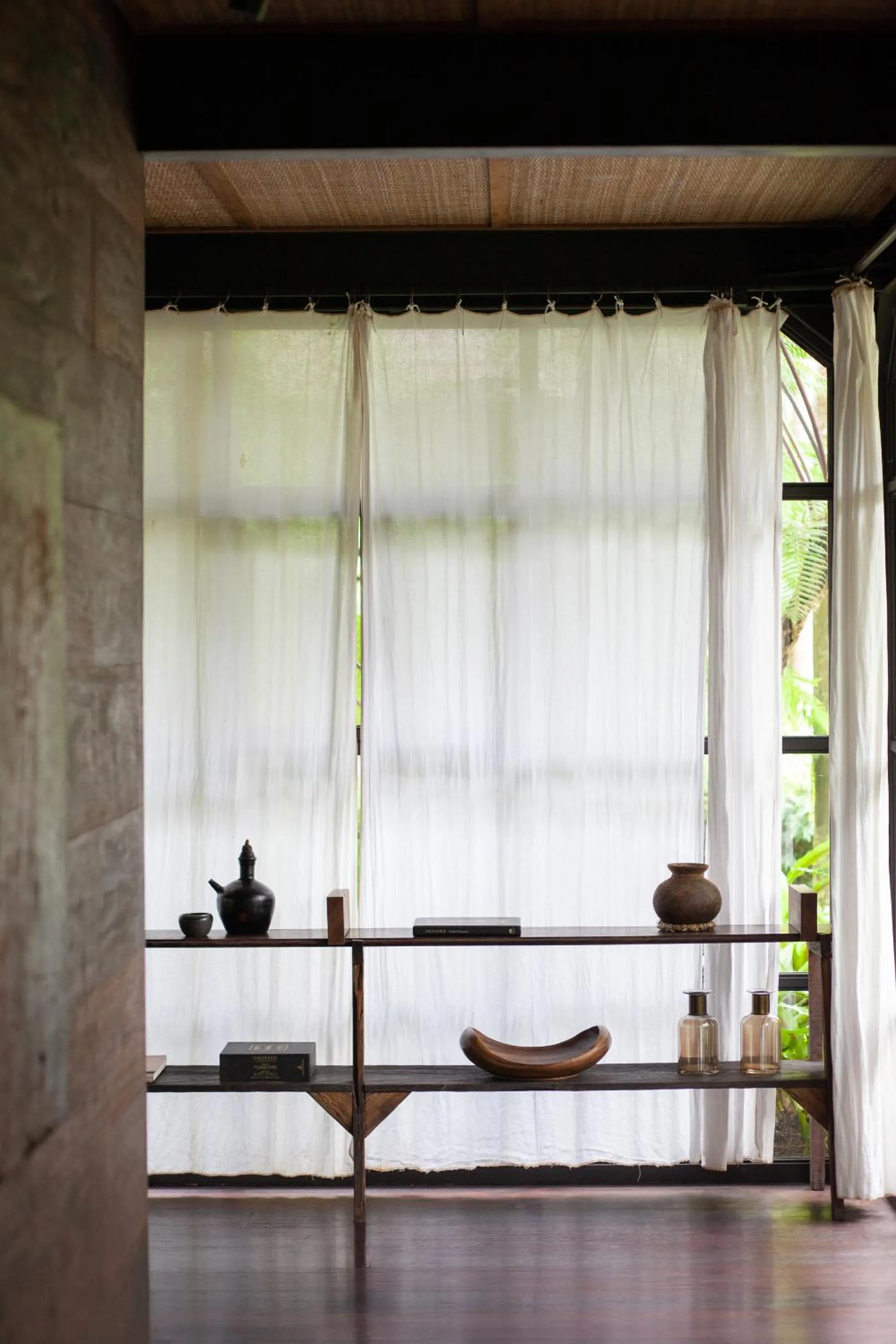 Dining area in Rumah Hujan