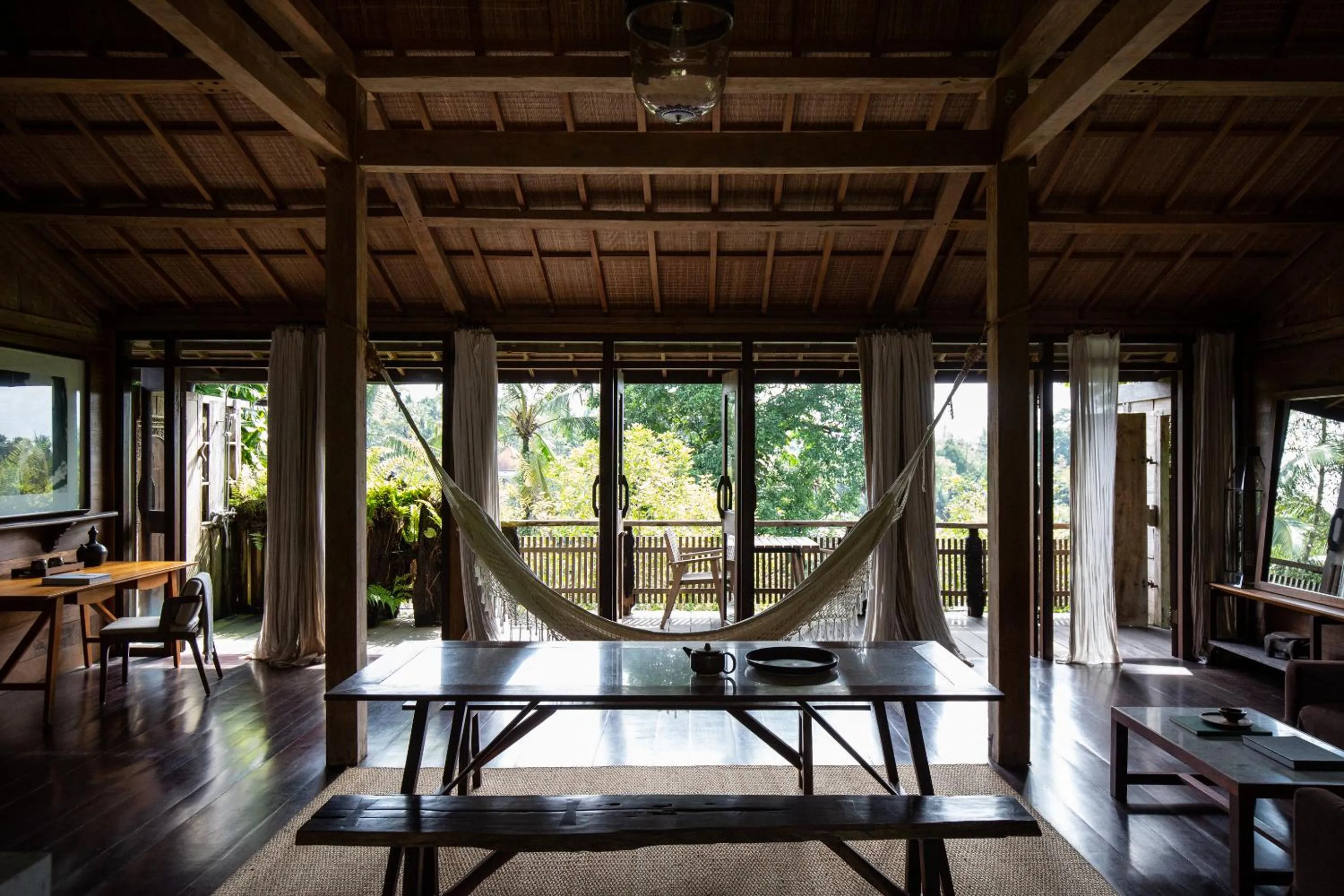 Living room in Rumah Hujan