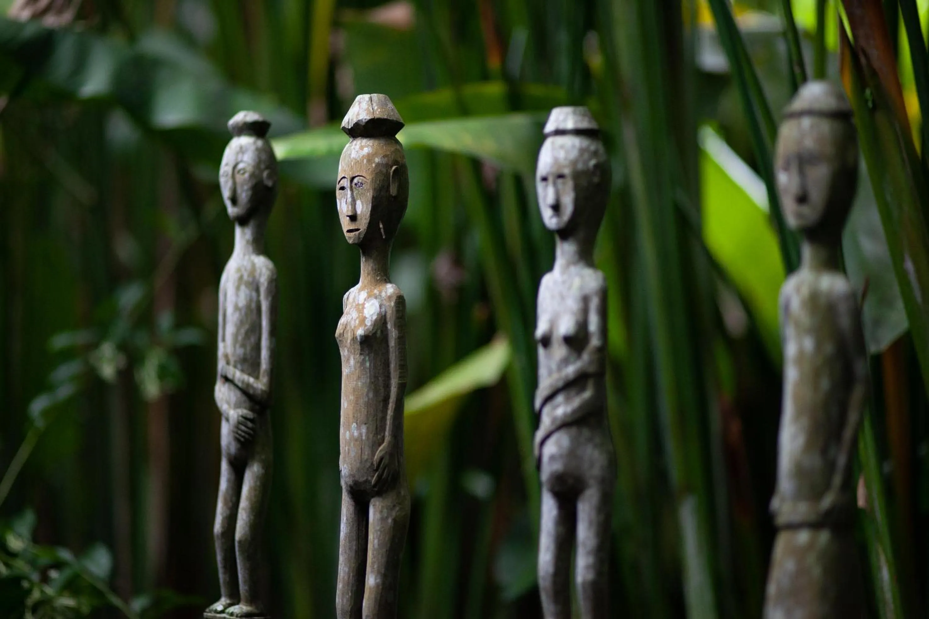Decorative detail in Rumah Hujan