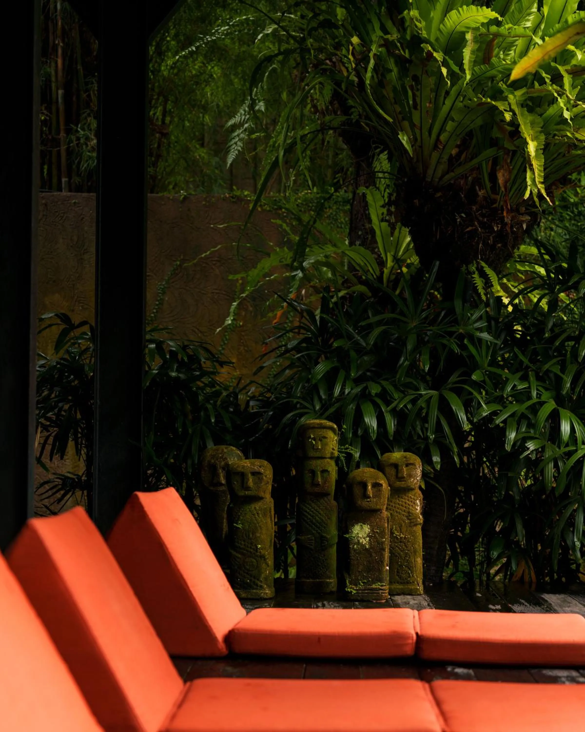 Pool view in Rumah Hujan