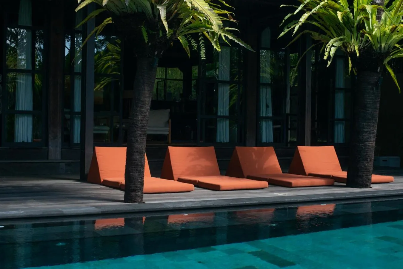 Seating area in Rumah Hujan