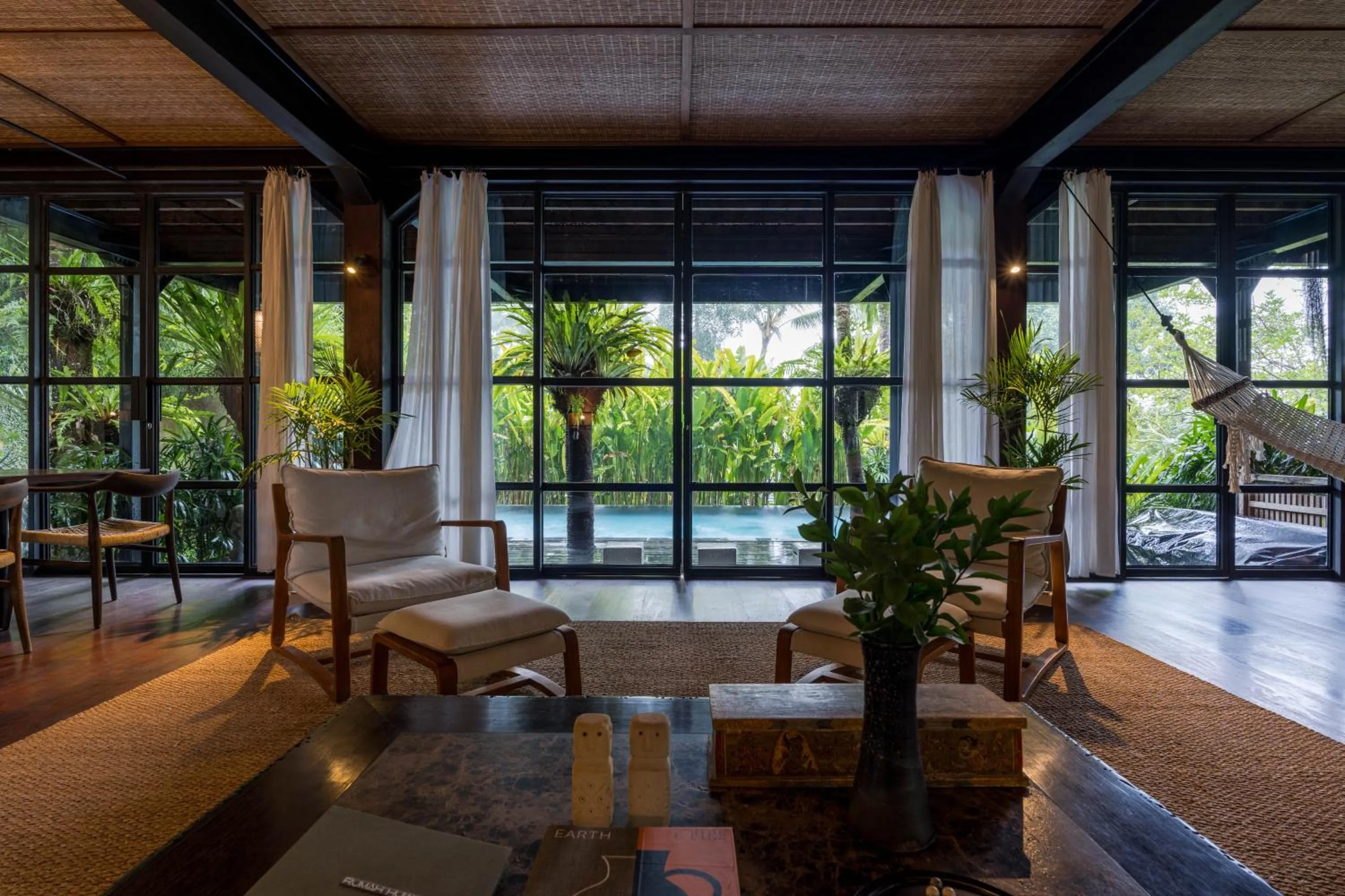 Living room in Rumah Hujan