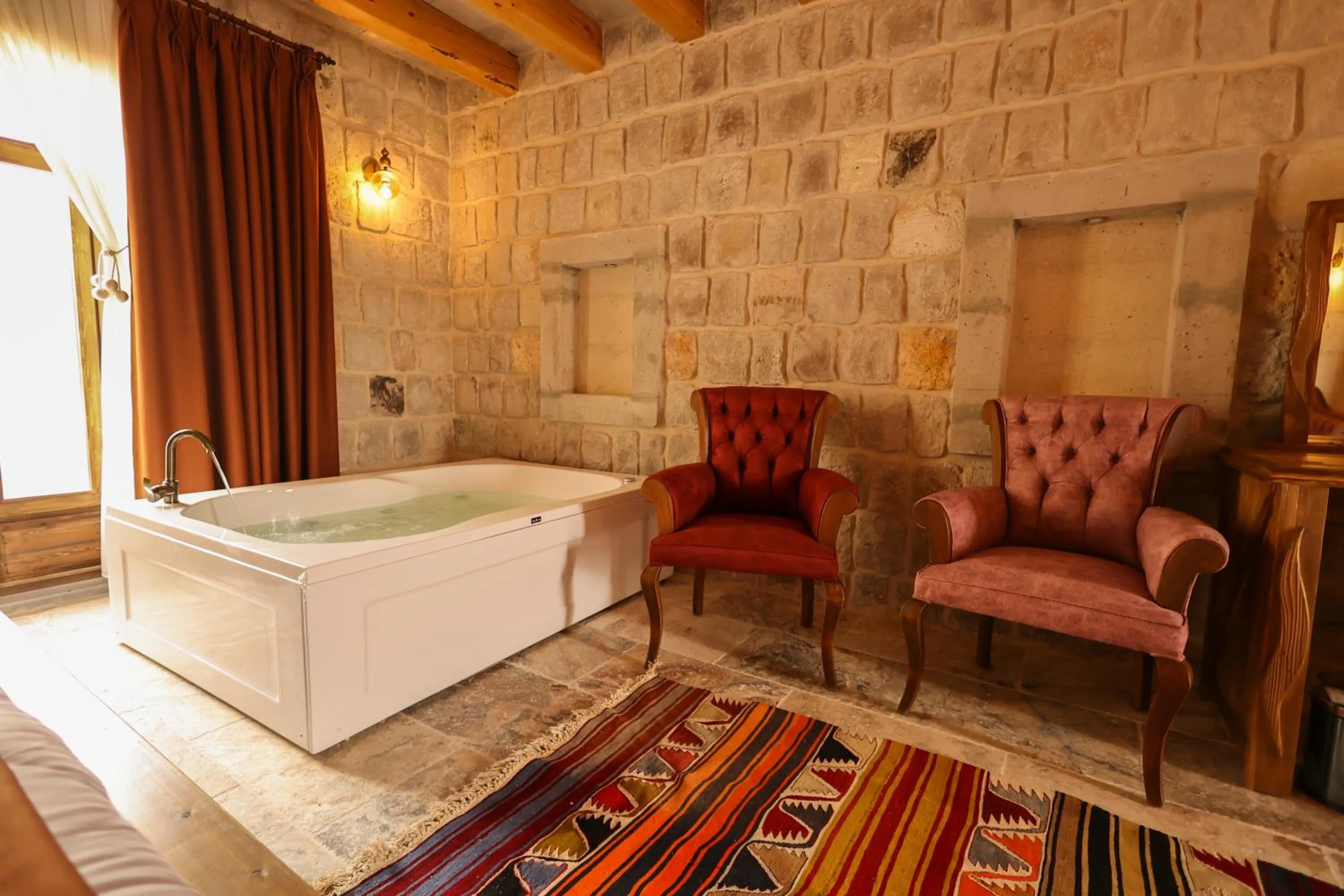 Living room in Gala Cave Cappadocia