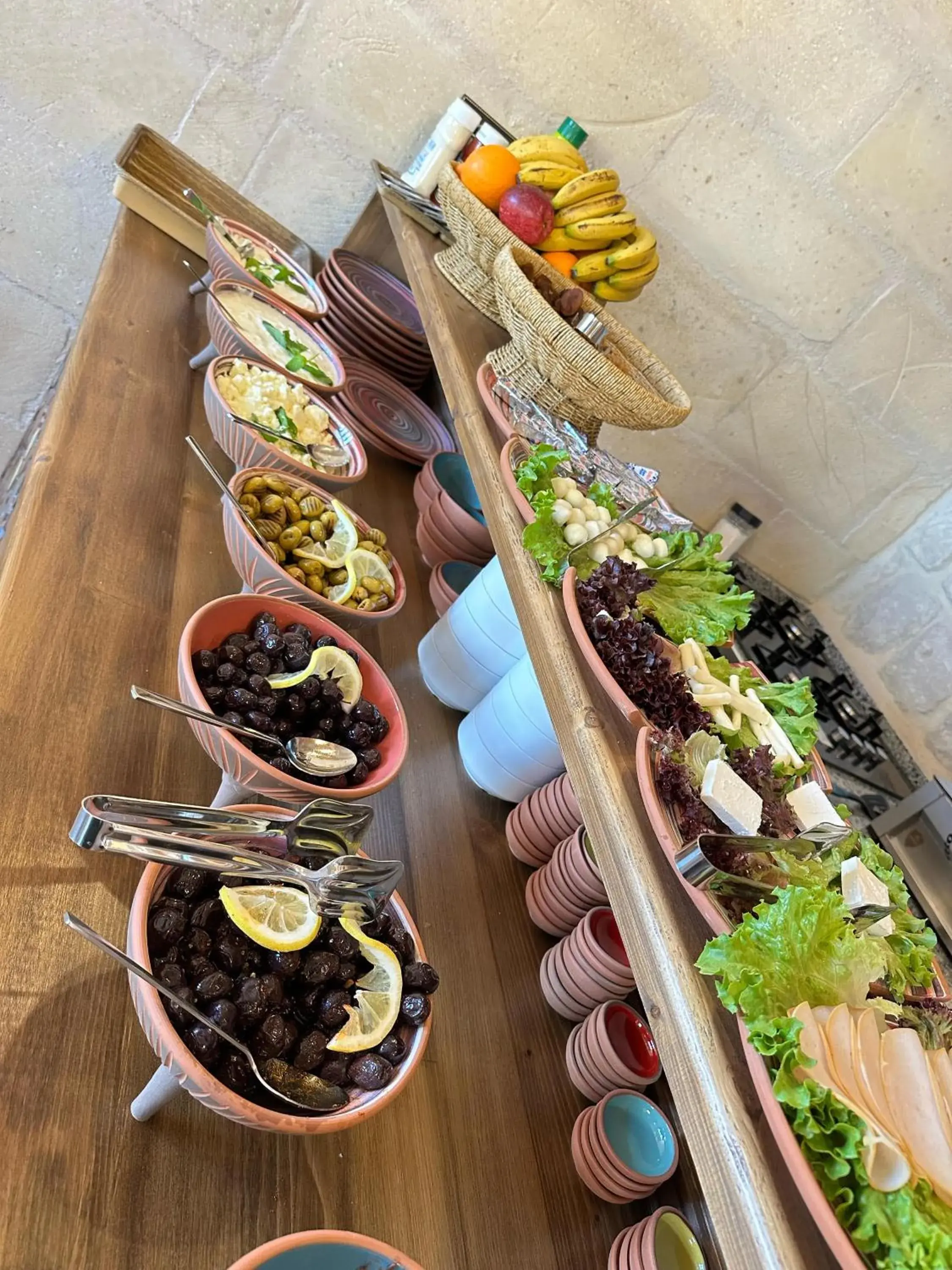 Food and drinks in Gala Cave Cappadocia Food and drinks in Gala Cave Cappadocia