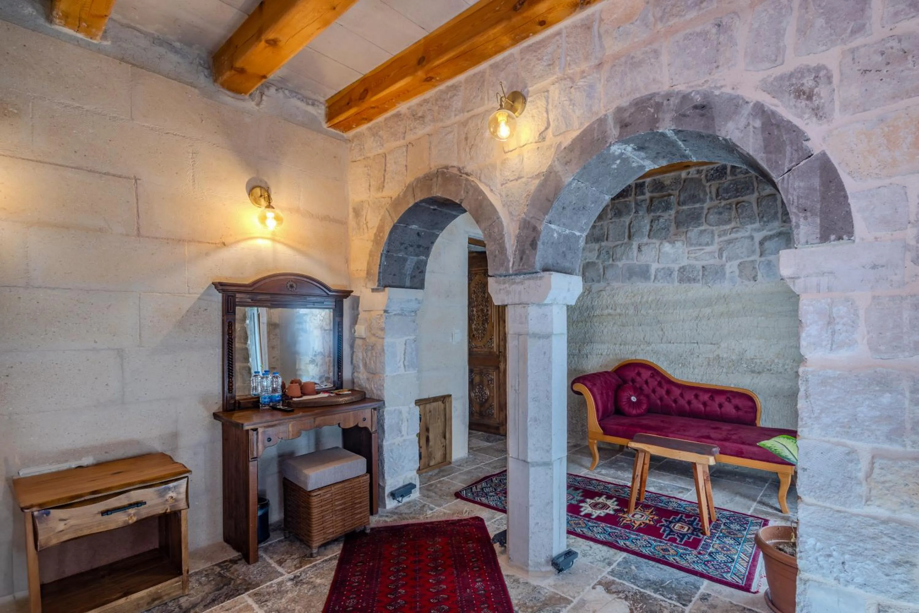 Living room in Gala Cave Cappadocia