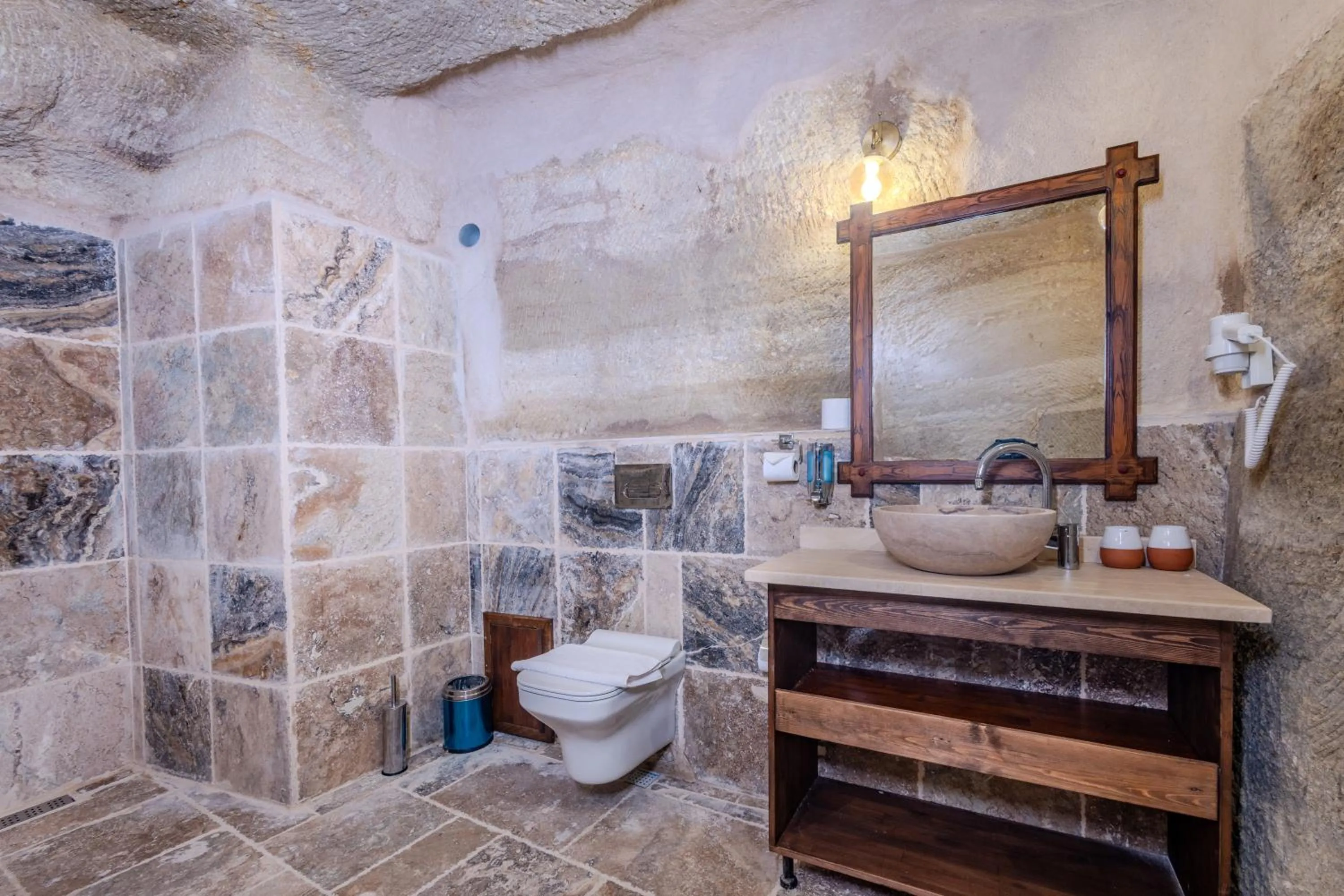Bathroom in Gala Cave Cappadocia
