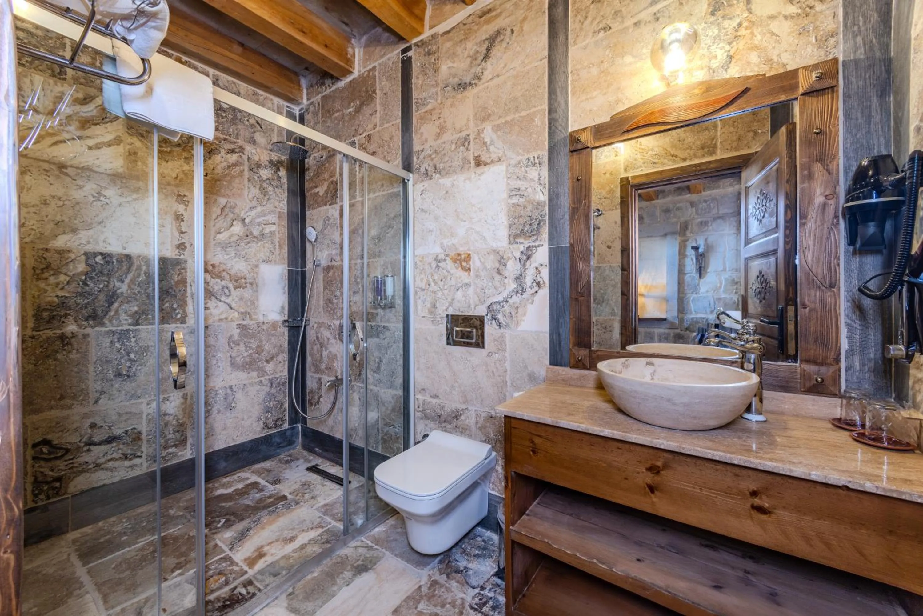 Bathroom in Gala Cave Cappadocia