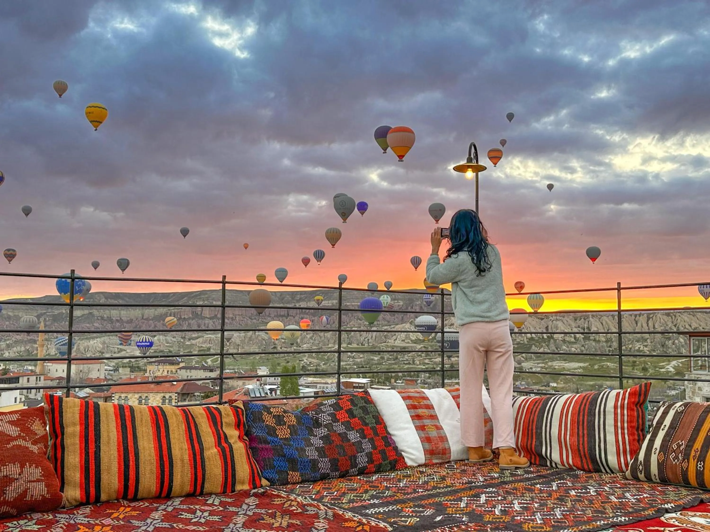 Balcony/Terrace in Gala Cave Cappadocia