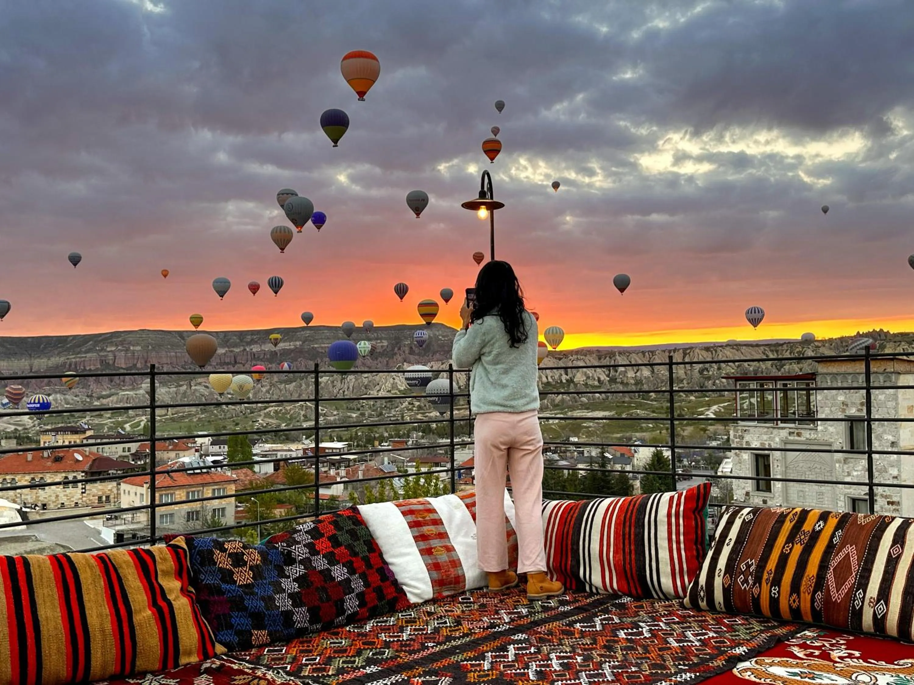 Balcony/Terrace in Gala Cave Cappadocia