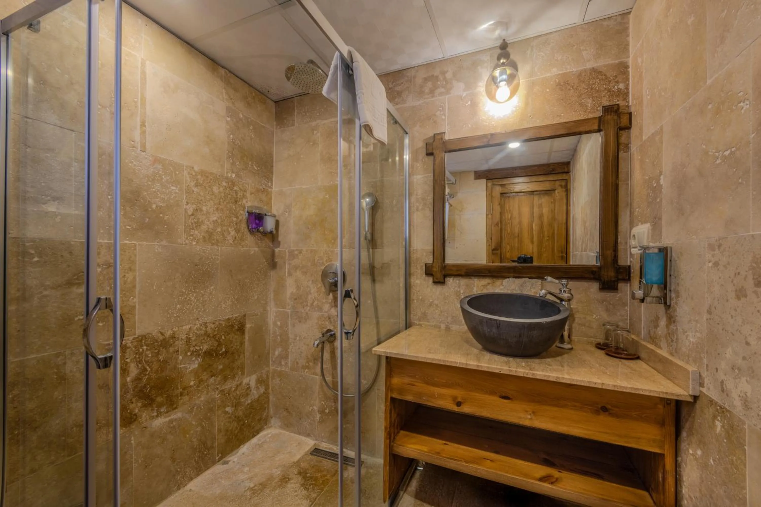 Bathroom in Gala Cave Cappadocia