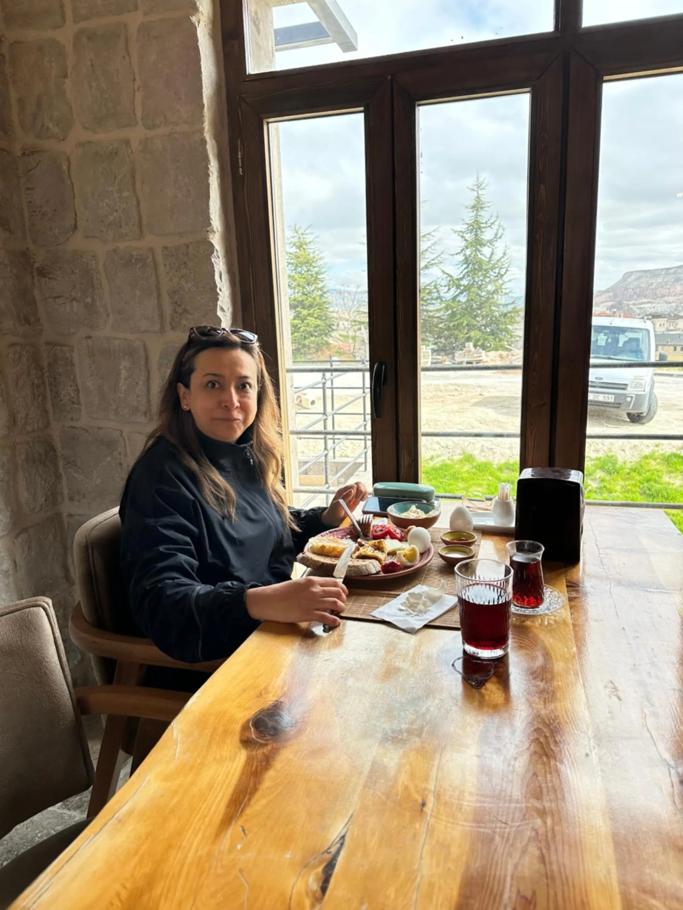 Dining area in Gala Cave Cappadocia