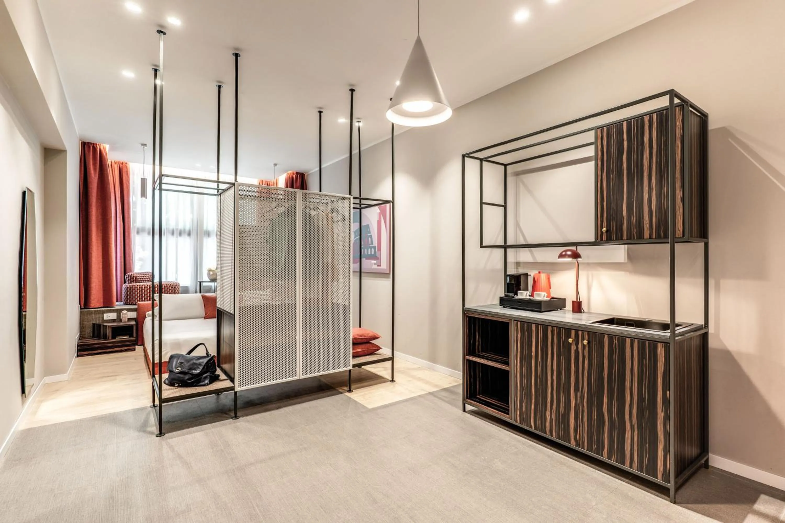 Living room in Parioli Cube Hotel