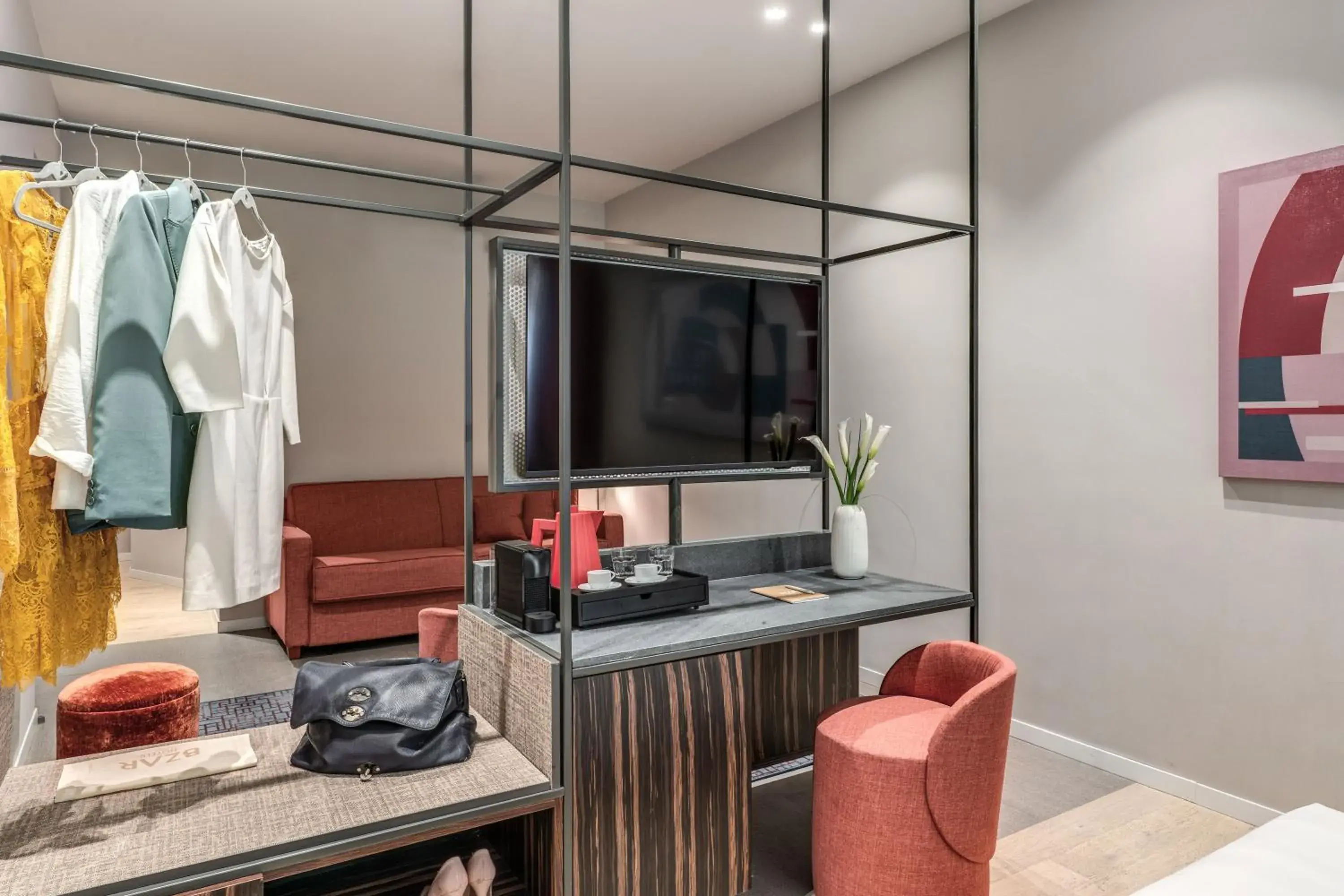 TV and multimedia in Parioli Cube Hotel TV and multimedia in Parioli Cube Hotel