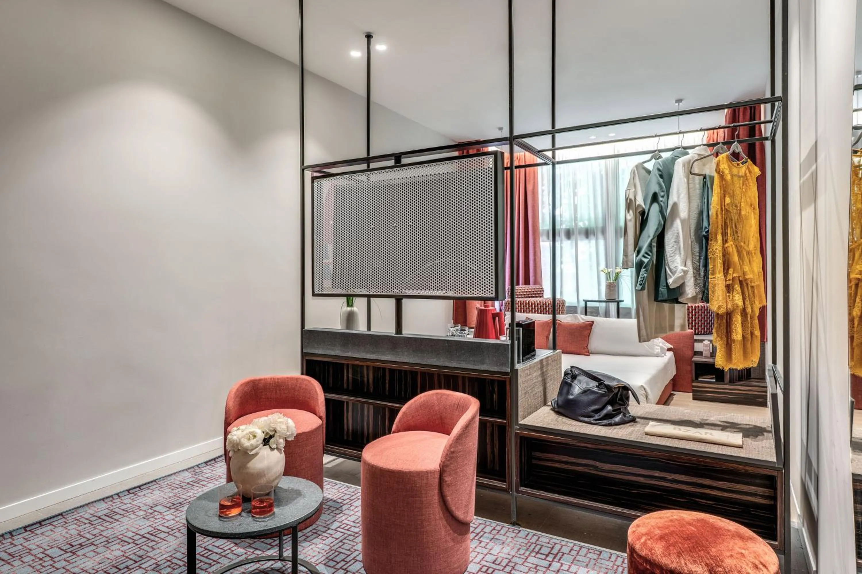 Living room in Parioli Cube Hotel