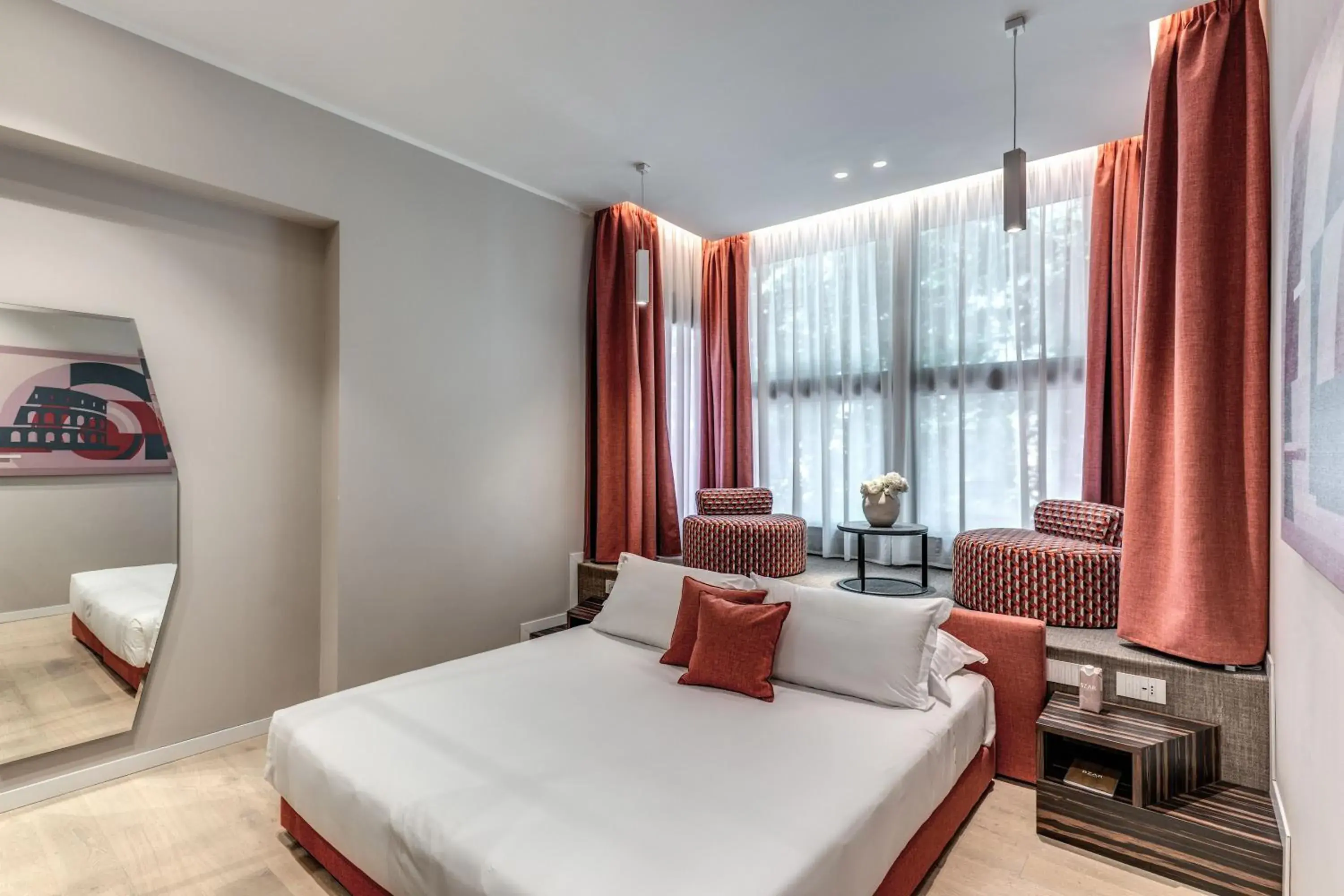 Bed in Parioli Cube Hotel Bed in Parioli Cube Hotel