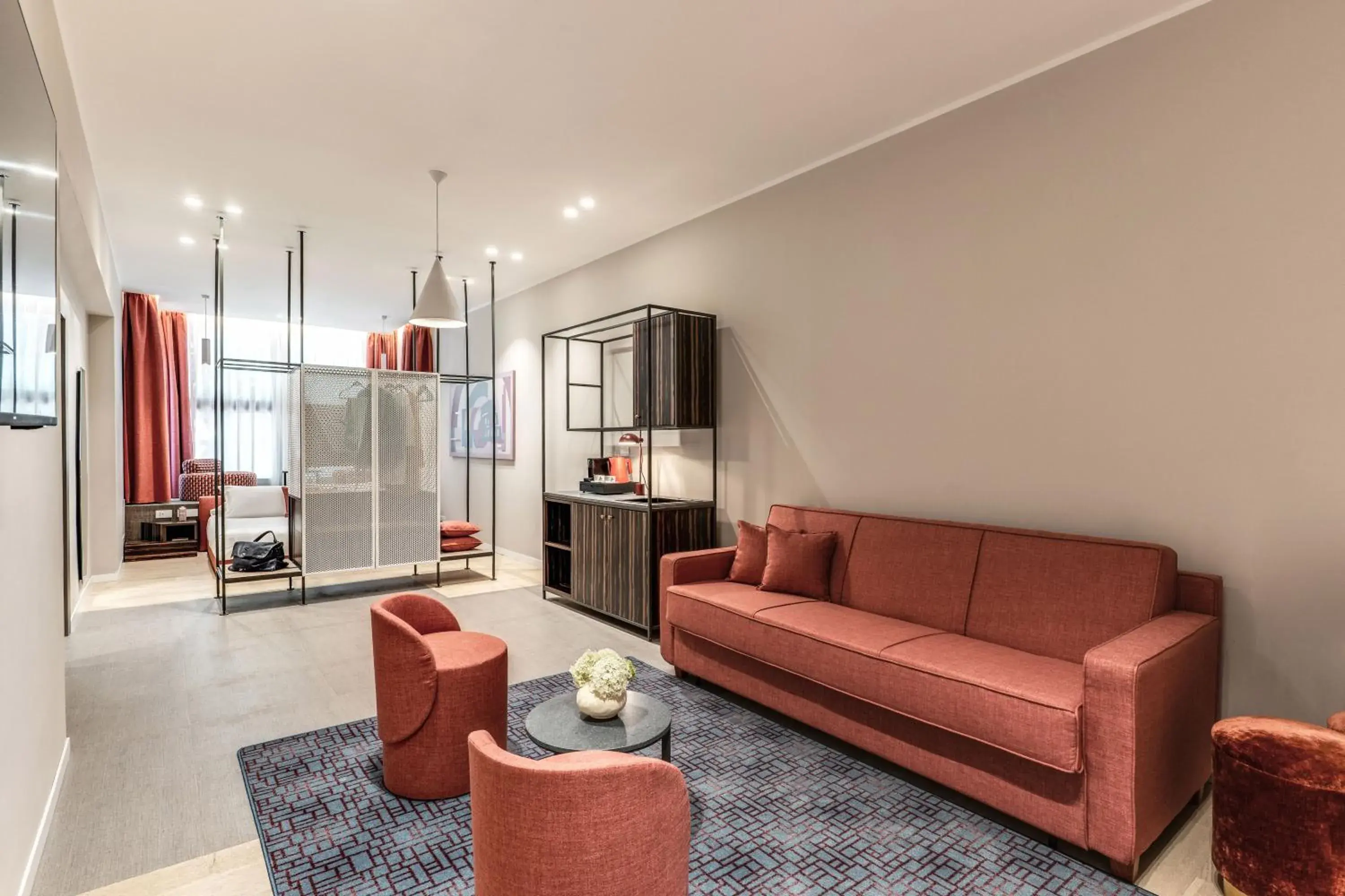 Living room in Parioli Cube Hotel Living room in Parioli Cube Hotel