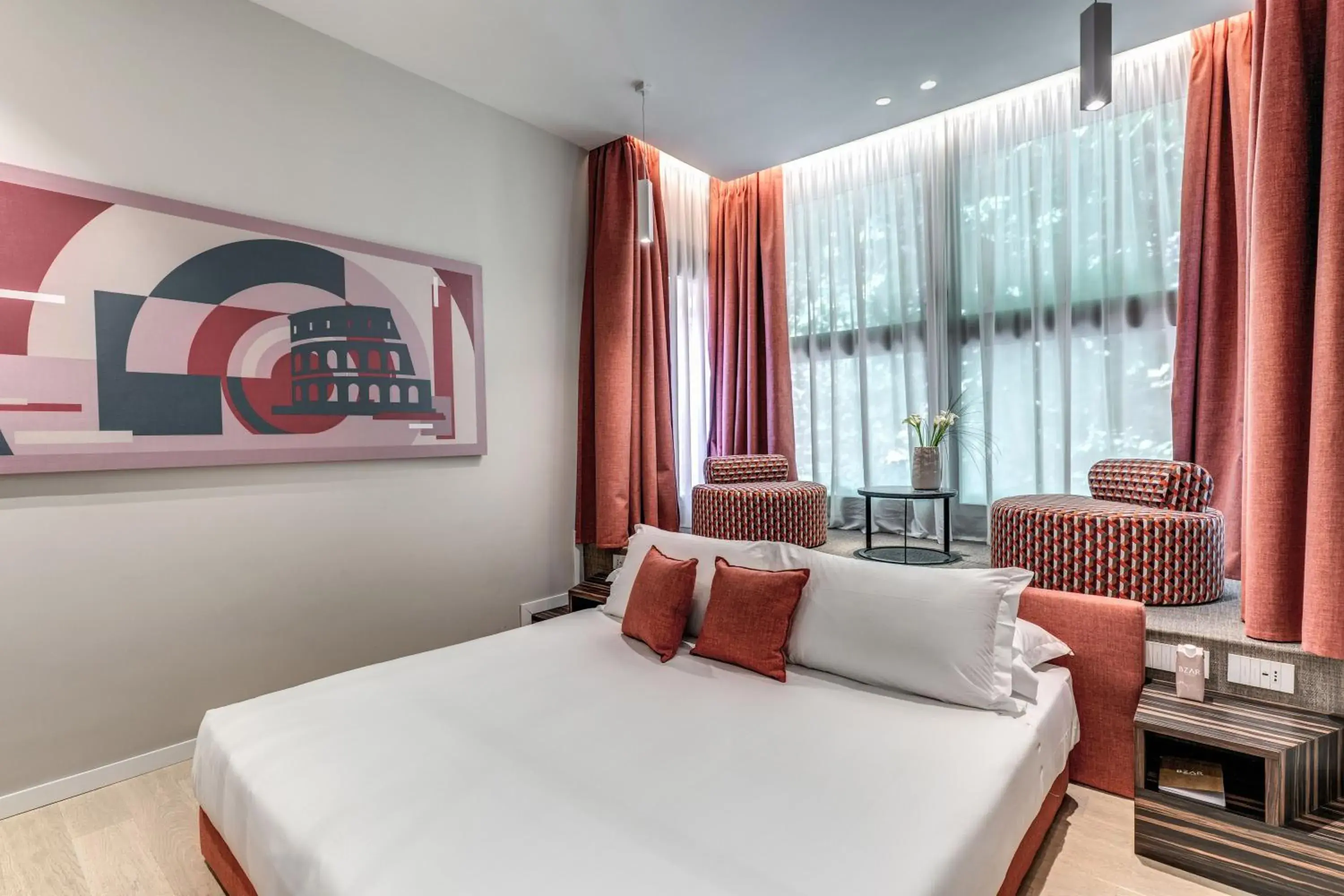 Bed in Parioli Cube Hotel Bed in Parioli Cube Hotel