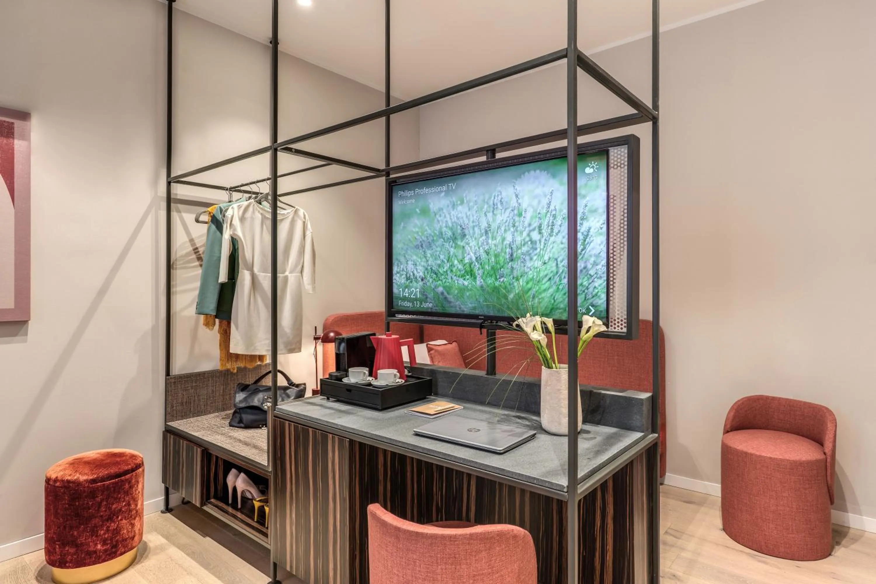 Bedroom in Parioli Cube Hotel