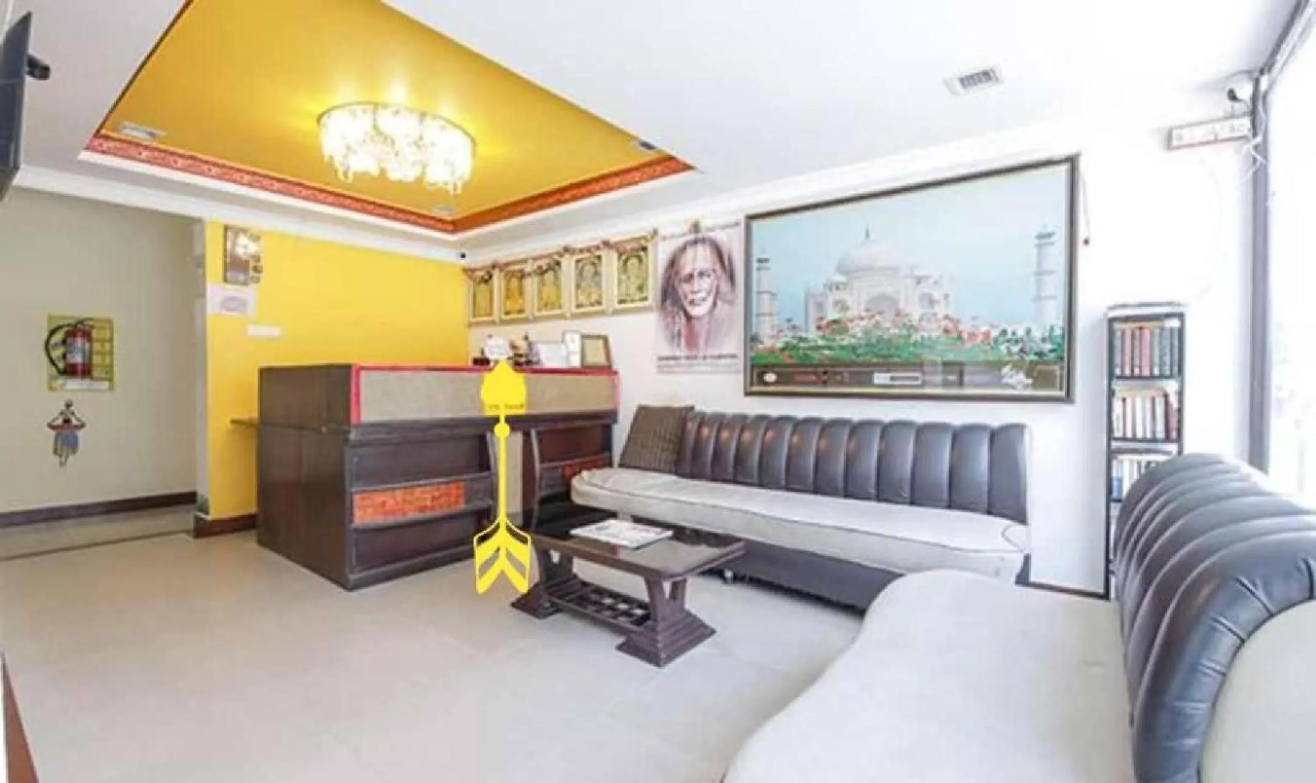 Lobby or reception in RJ Inn