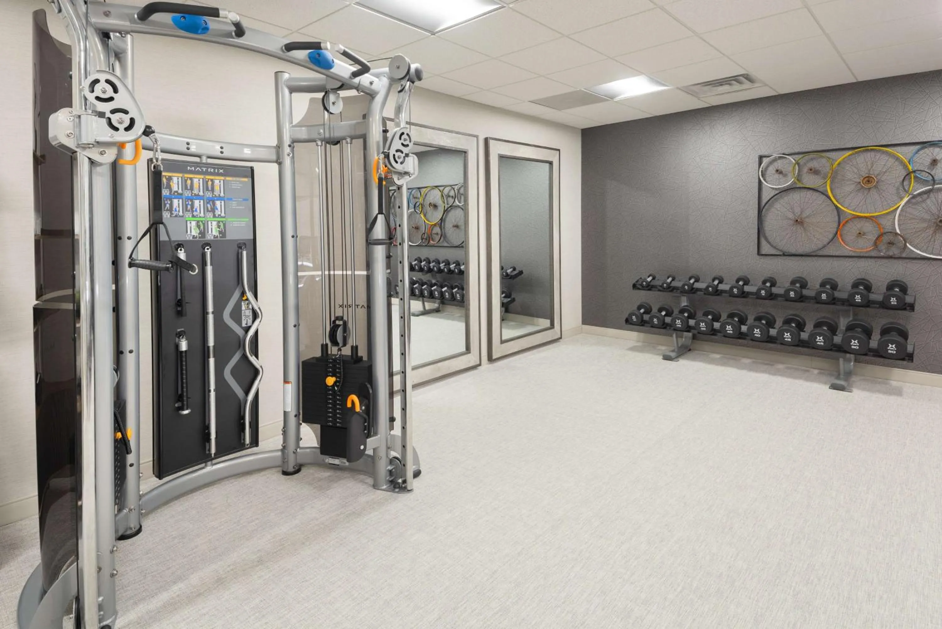 Fitness centre/facilities in Homewood Suites by Hilton Gateway Hills Nashua