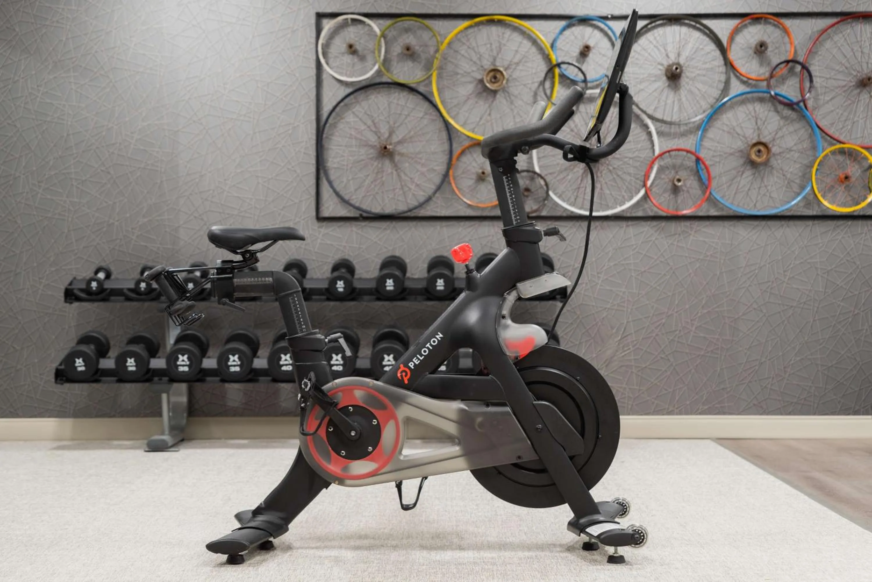 Fitness centre/facilities in Homewood Suites by Hilton Gateway Hills Nashua