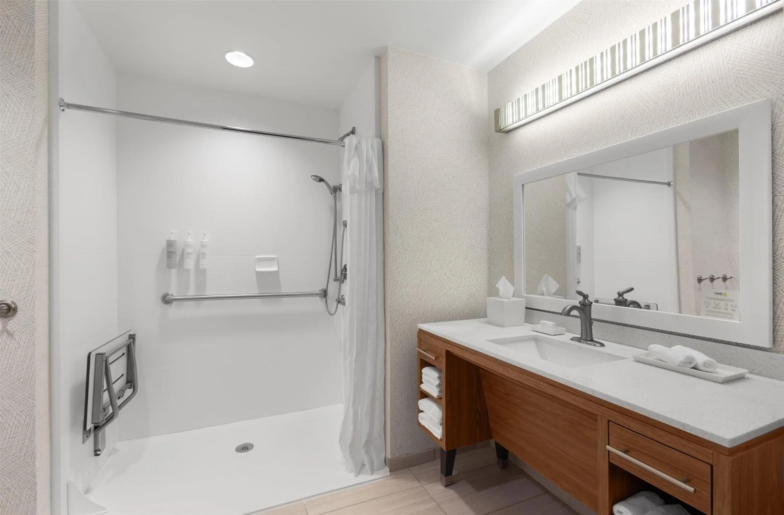 Bathroom in Home2 Suites by Hilton Greenville Airport