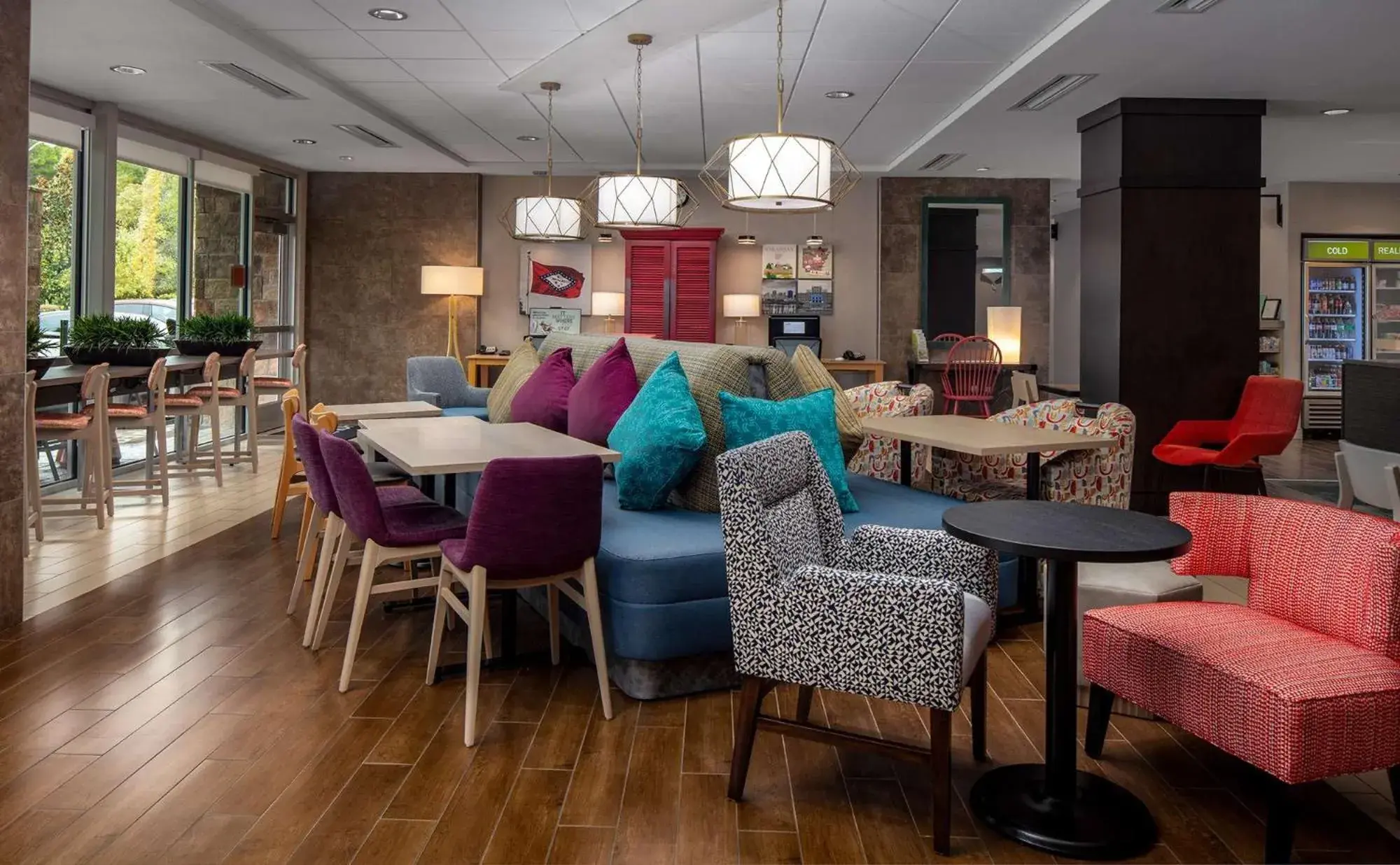 Lobby or reception in Home2 Suites by Hilton Little Rock West Lobby or reception in Home2 Suites by Hilton Little Rock West