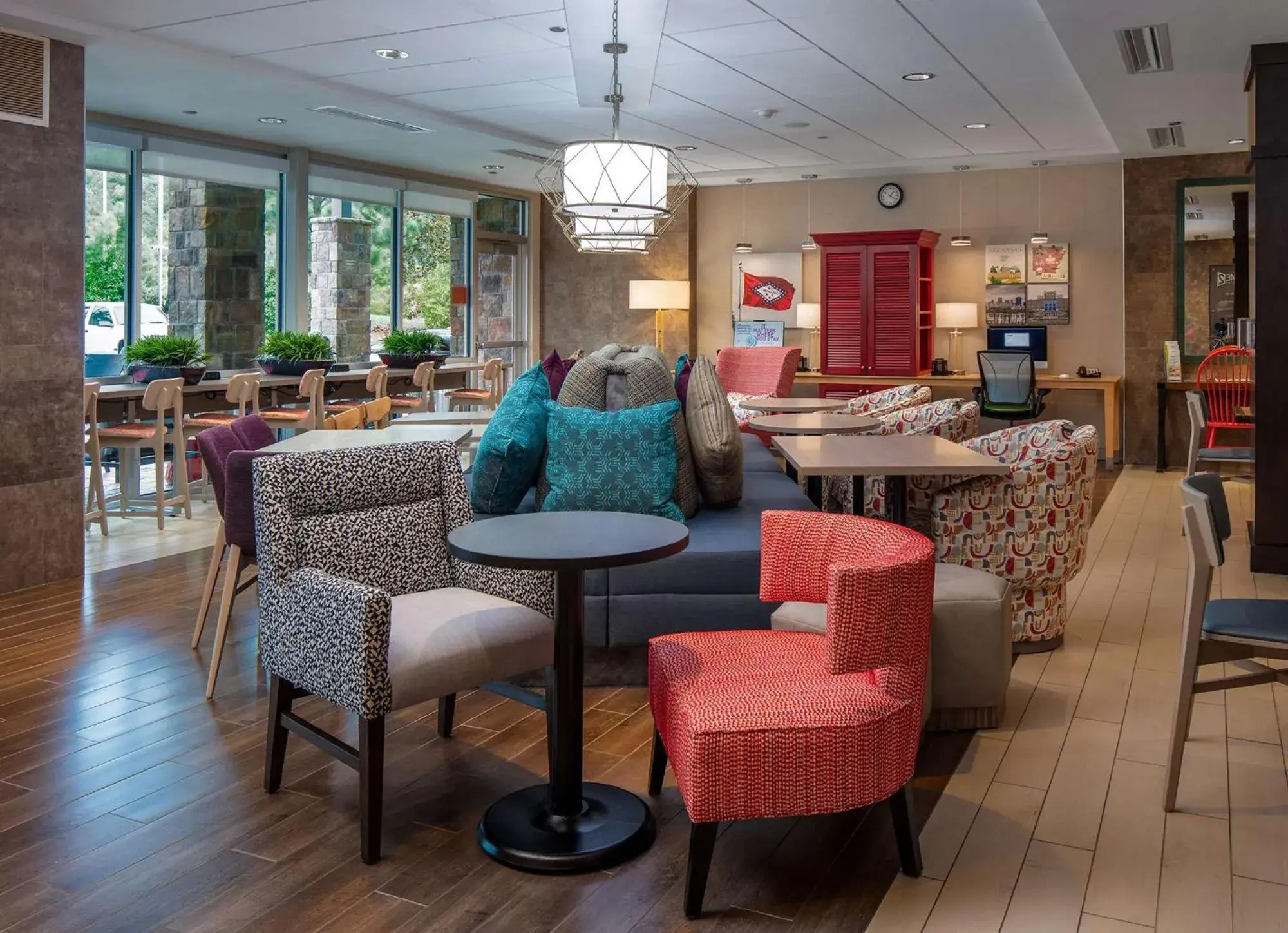 Lobby or reception in Home2 Suites by Hilton Little Rock West Lobby or reception in Home2 Suites by Hilton Little Rock West